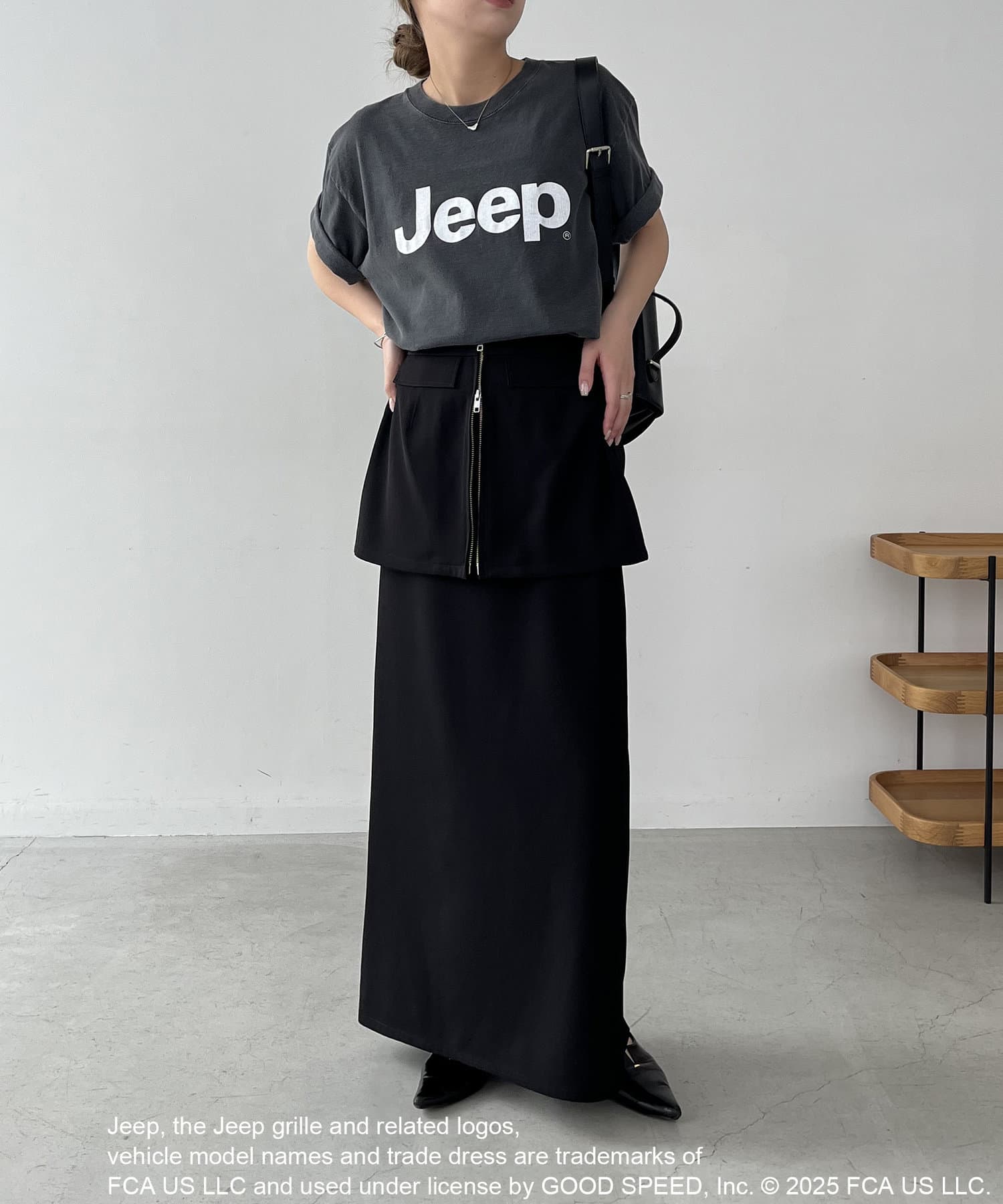 CAPRICIEUX LE'MAGE(カプリシュレマージュ) 〈GOOD ROCK SPEED〉JEEP Tシャツ