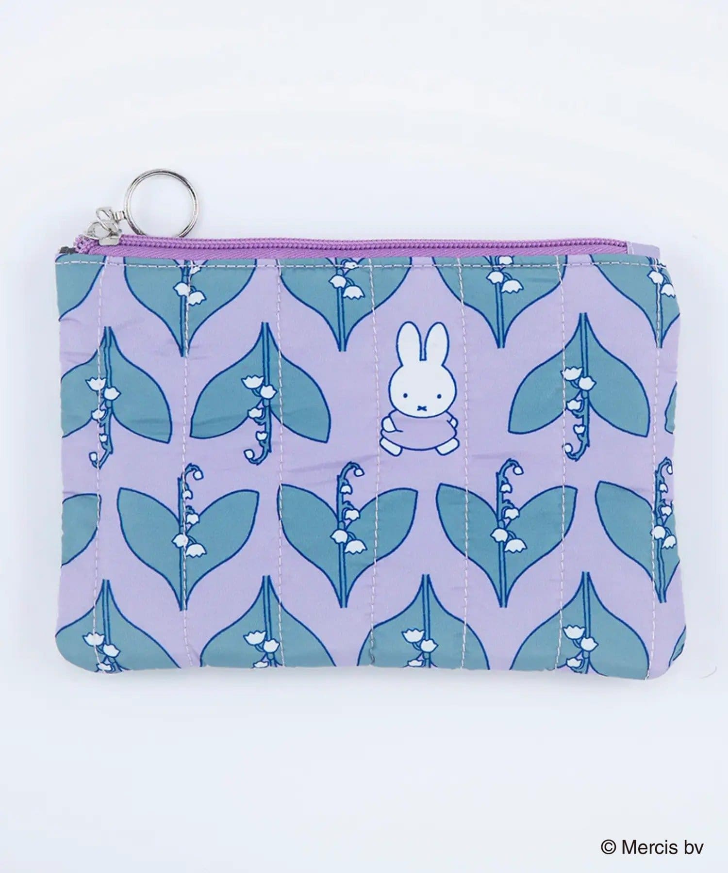 BIRTHDAY BAR(バースデイバー) 【Dick Bruna/ミッフィー】キルティングフラットポーチ