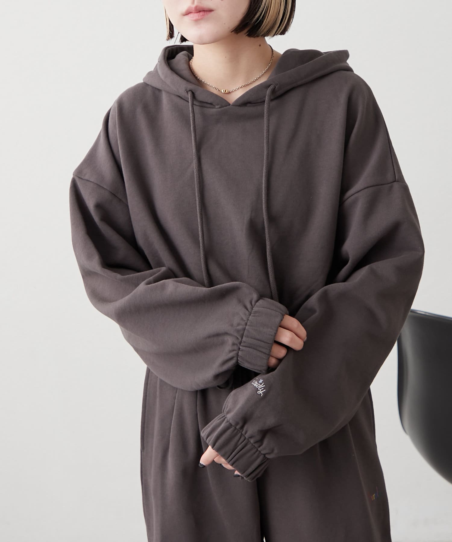 OUTLET(アウトレット) 【w closet】ショートパーカー