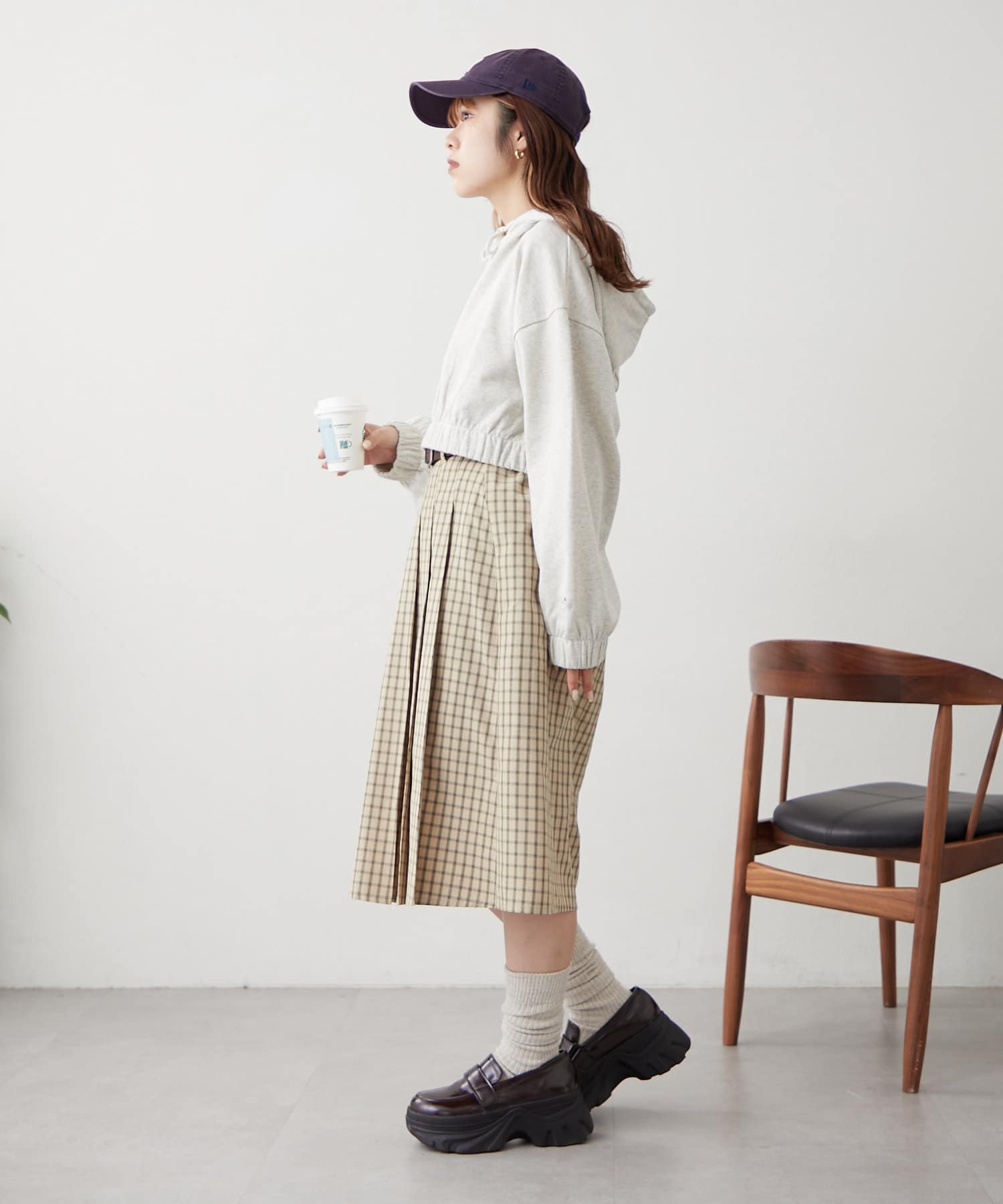 OUTLET(アウトレット) 【w closet】ショートパーカー