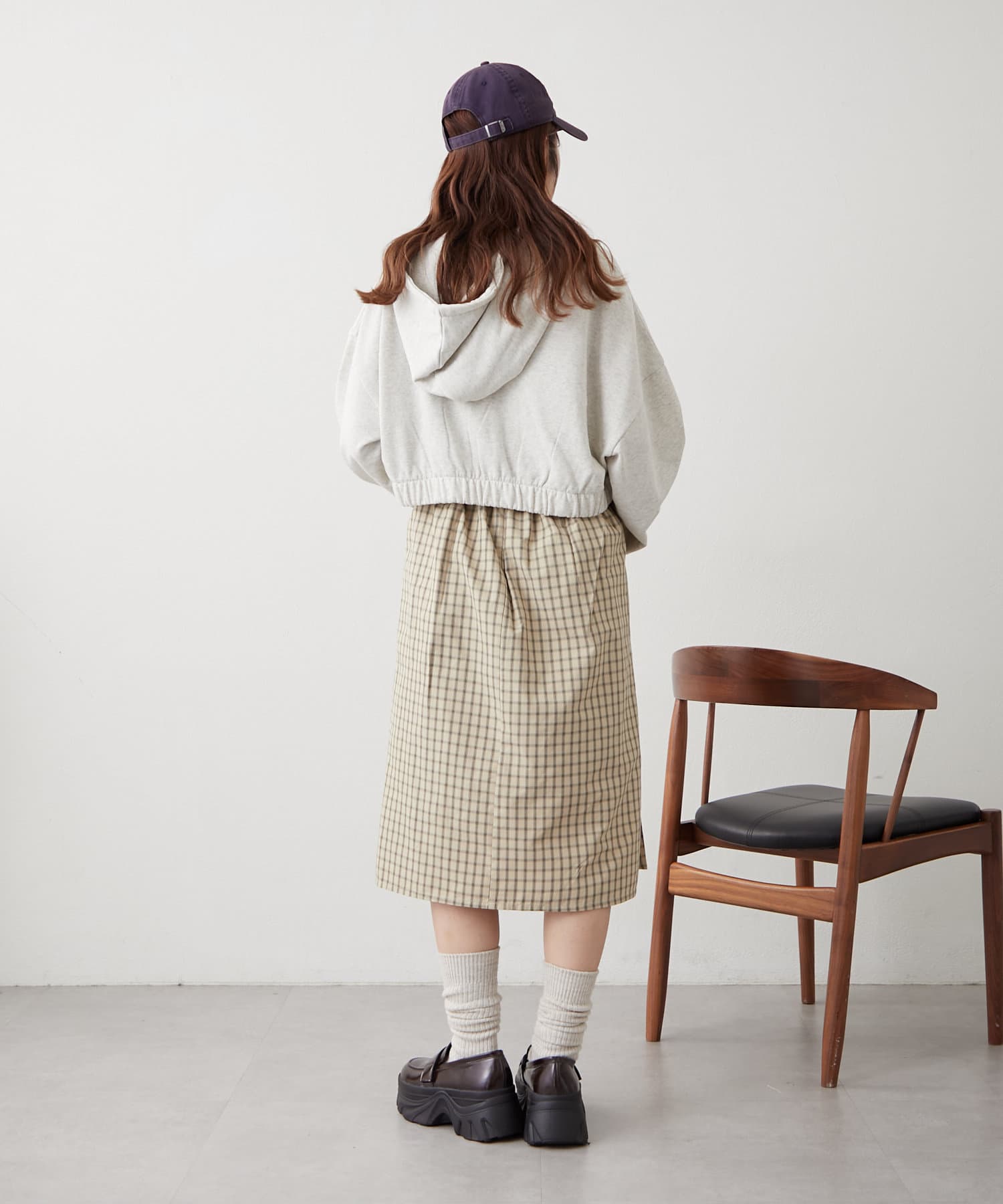 OUTLET(アウトレット) 【w closet】ショートパーカー
