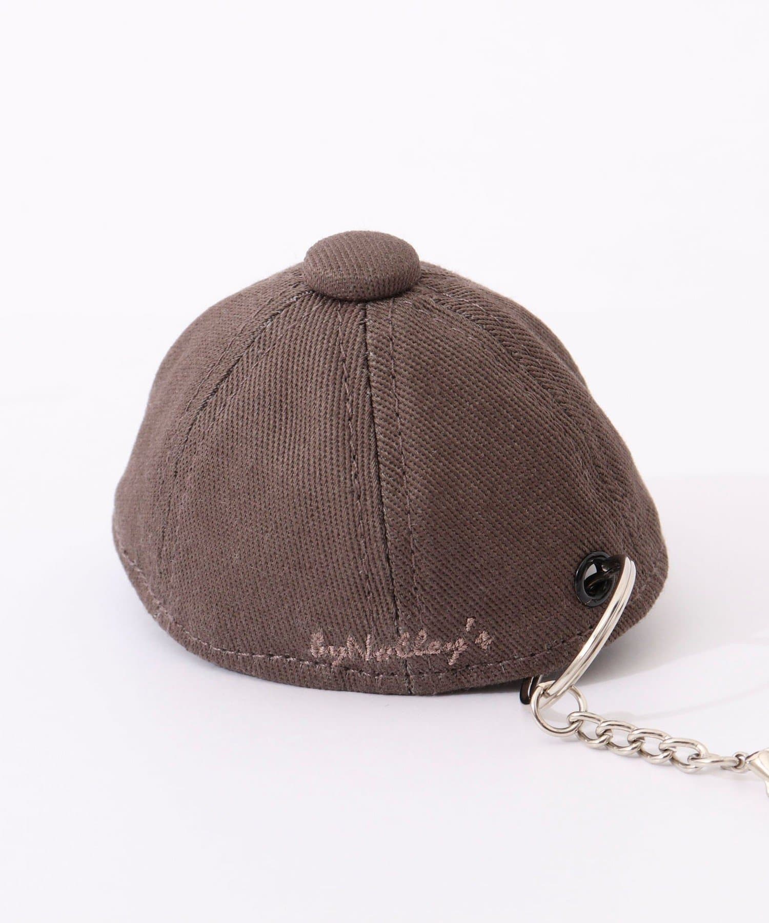 NOLLEY'S(ノーリーズ) ロゴ刺繍キャップミニチャーム【NOLLEY'S mgr. 松葉☆別注アイテム】