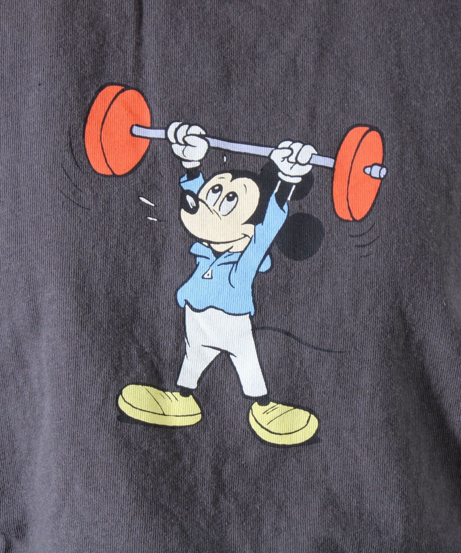 FREDY & GLOSTER(フレディ アンド グロスター) 【MICKEY×DISCUS ATHLETIC】コラボ プリント 半袖Tシャツ