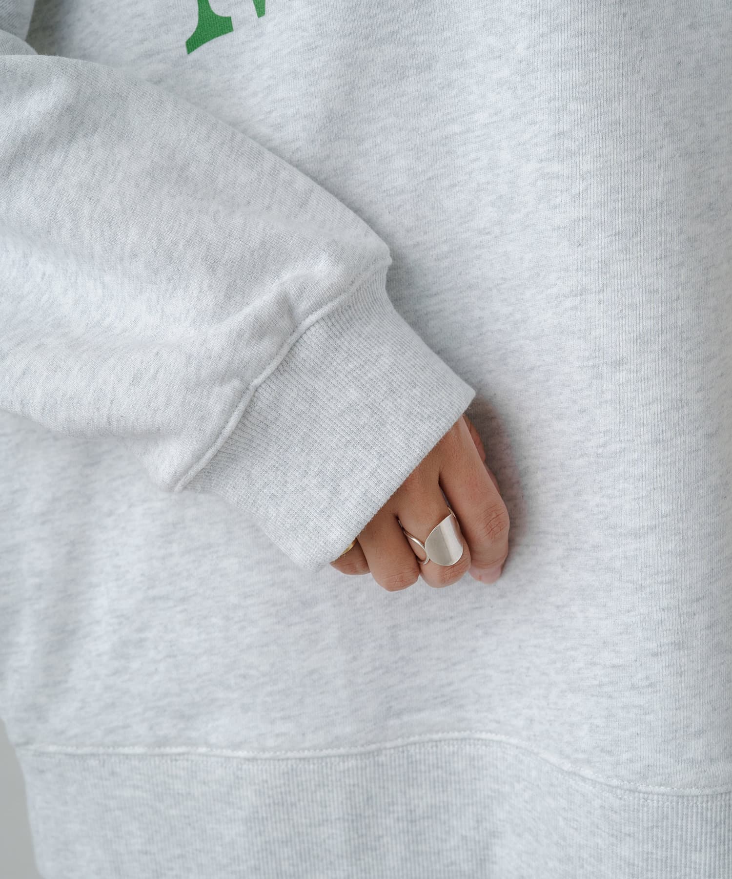OUTLET(アウトレット) 【Loungedress】2WAYロゴスウェットプルオーバー