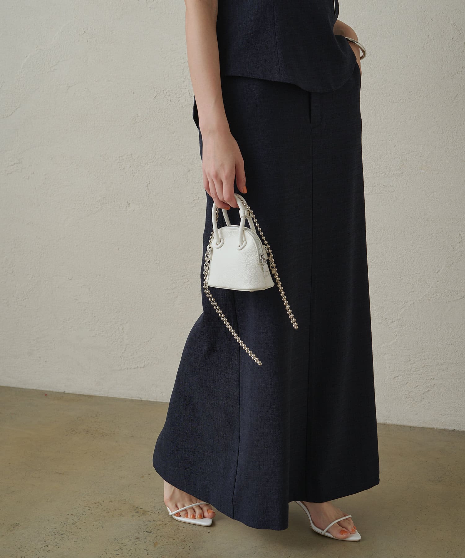 LOUNGEDRESS（ラウンジドレス）の「リネンフレアスカート