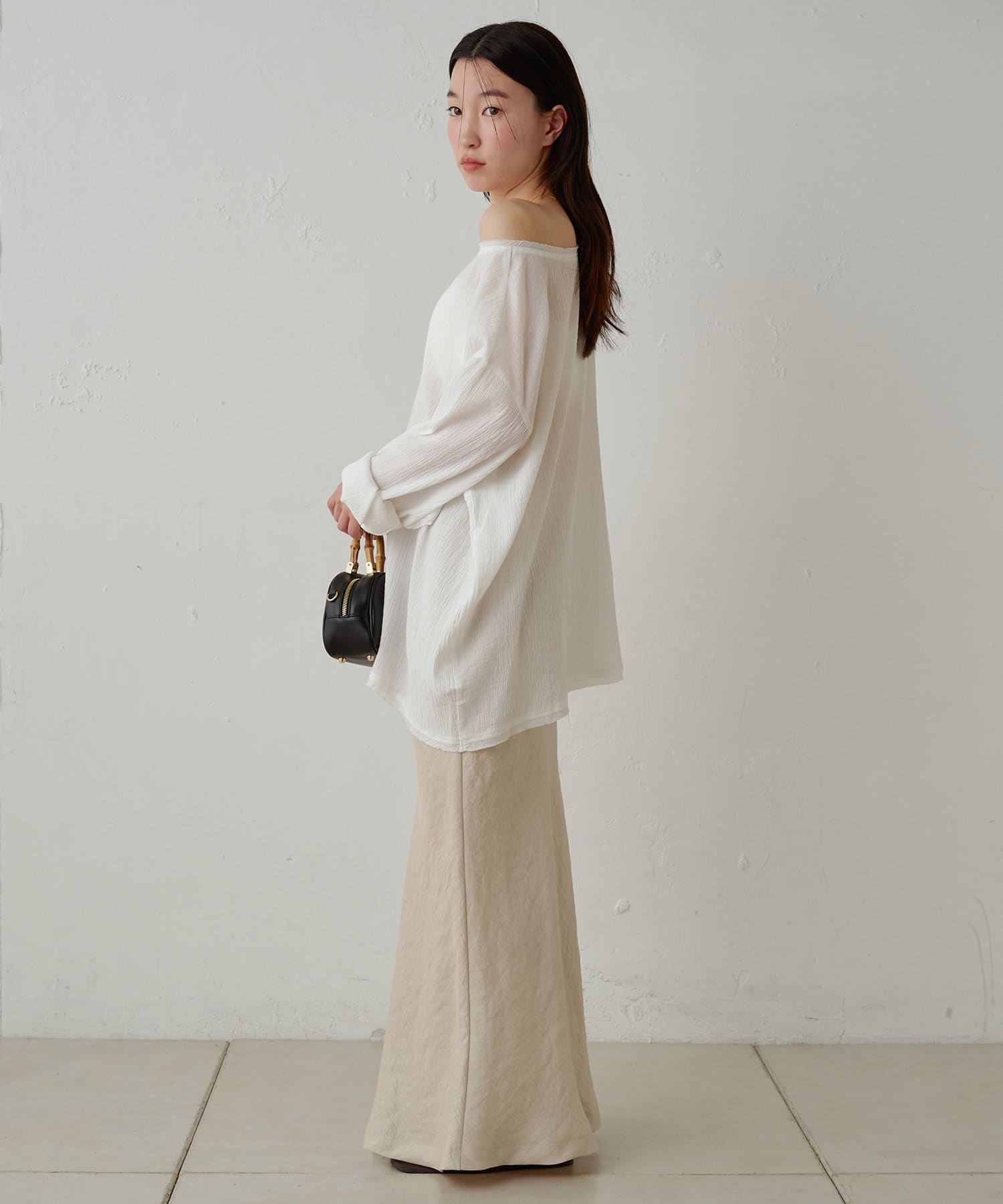 春サテンナロースカートセット レディース服まとめ売り コーデ売り おしゃれママ M・Lサイズ展開】サテンナロースカート
