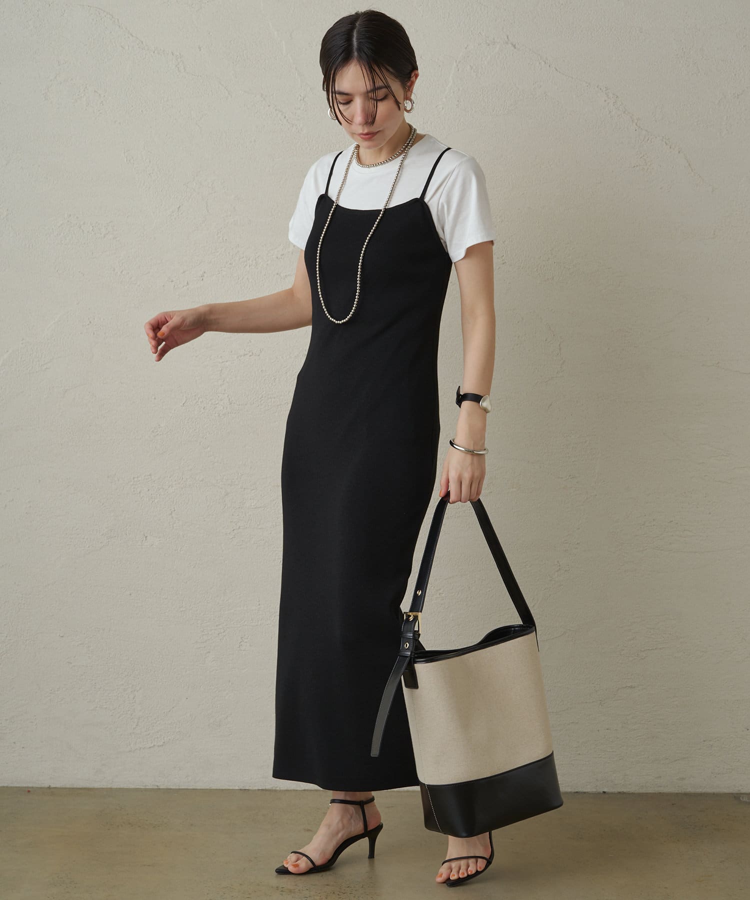 Loungedress】ギャザーキャミワンピース | OUTLET(アウトレット