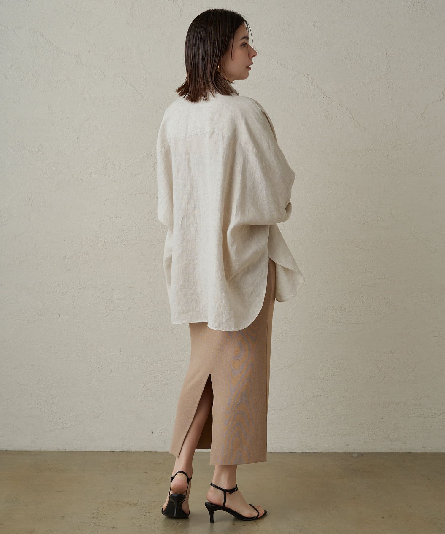 OUTLET(アウトレット) 【Loungedress】ニットキャミワンピース