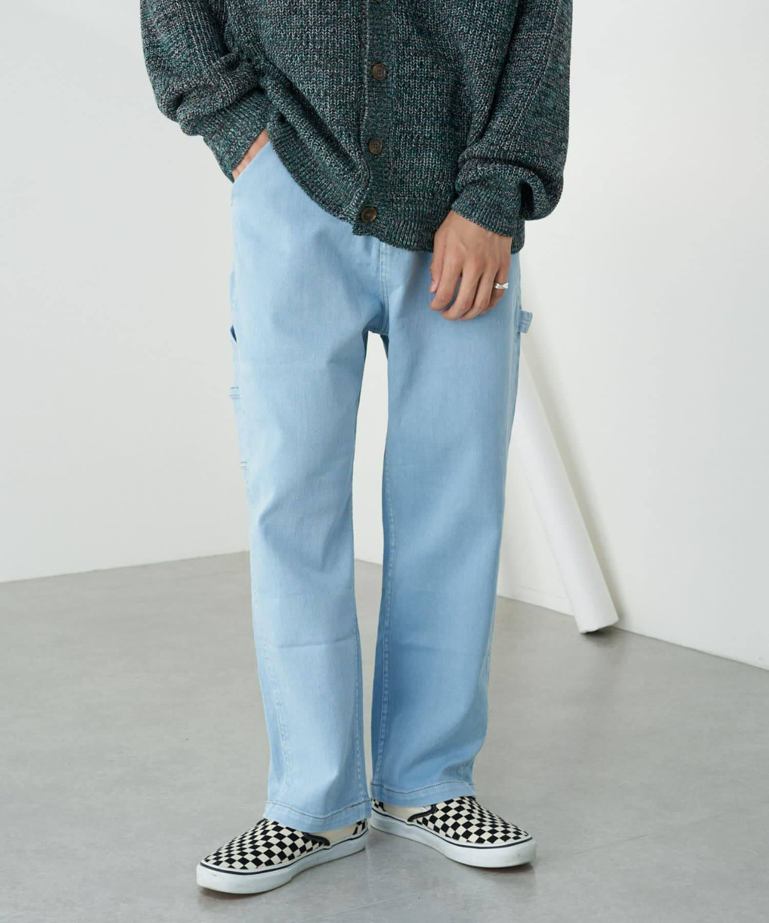 毎日履きたい抜群の着心地TYPY定番【TYPYdenim】●デザイン・柔らかく伸びの良いストレッチデニムはTYPYDENIMならではの生地感。・厚すぎず、薄すぎずで通年お使い頂ける一着です。・履きやす