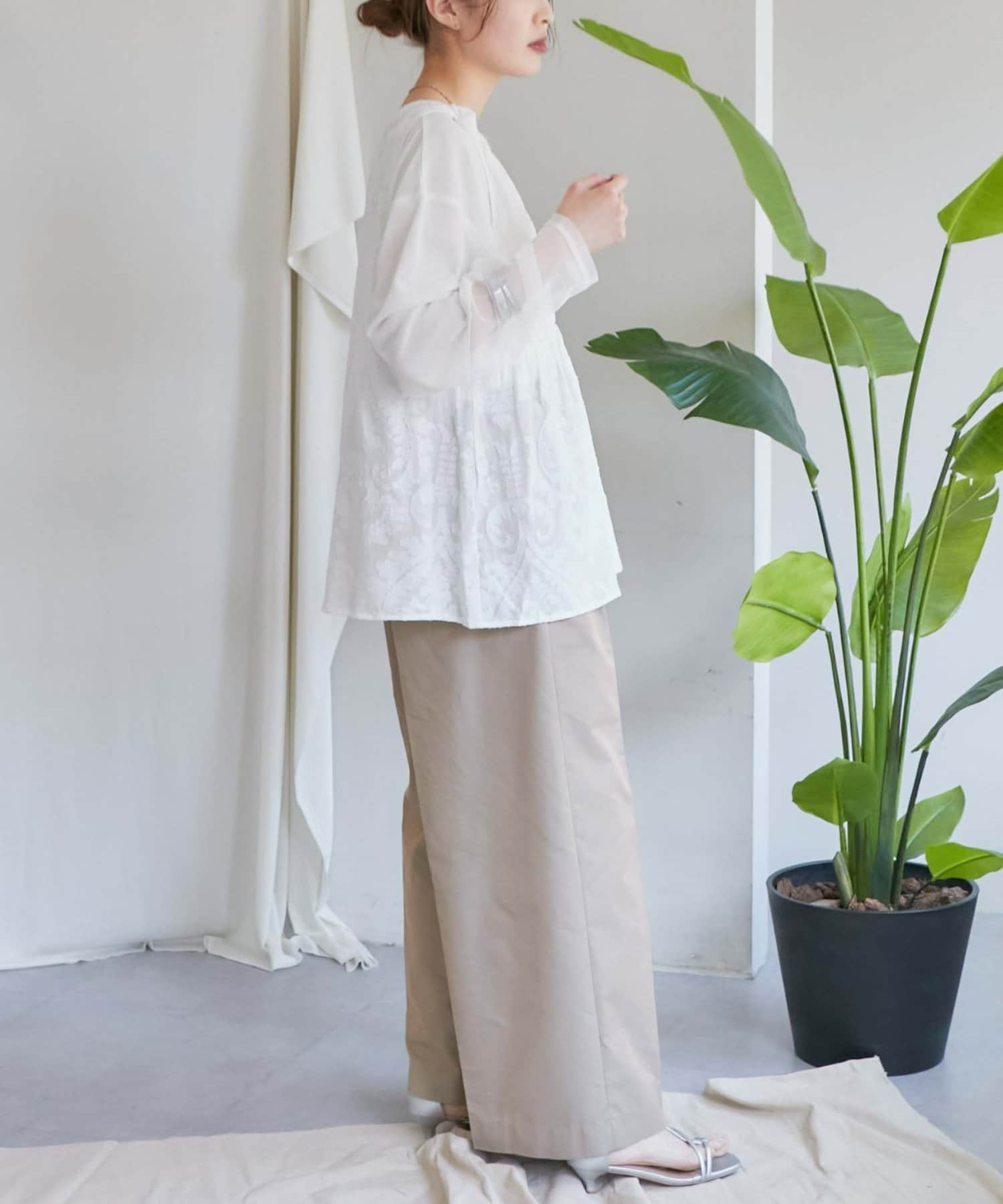 OUTLET(アウトレット) 【CIAOPANIC TYPY】2WAYネットジャガードチュニック