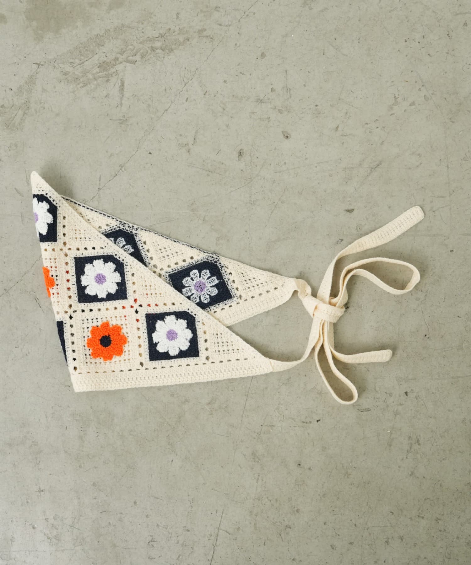 OUTLET(アウトレット) 【CIAOPANIC TYPY】フラワーレース2WAY頭巾