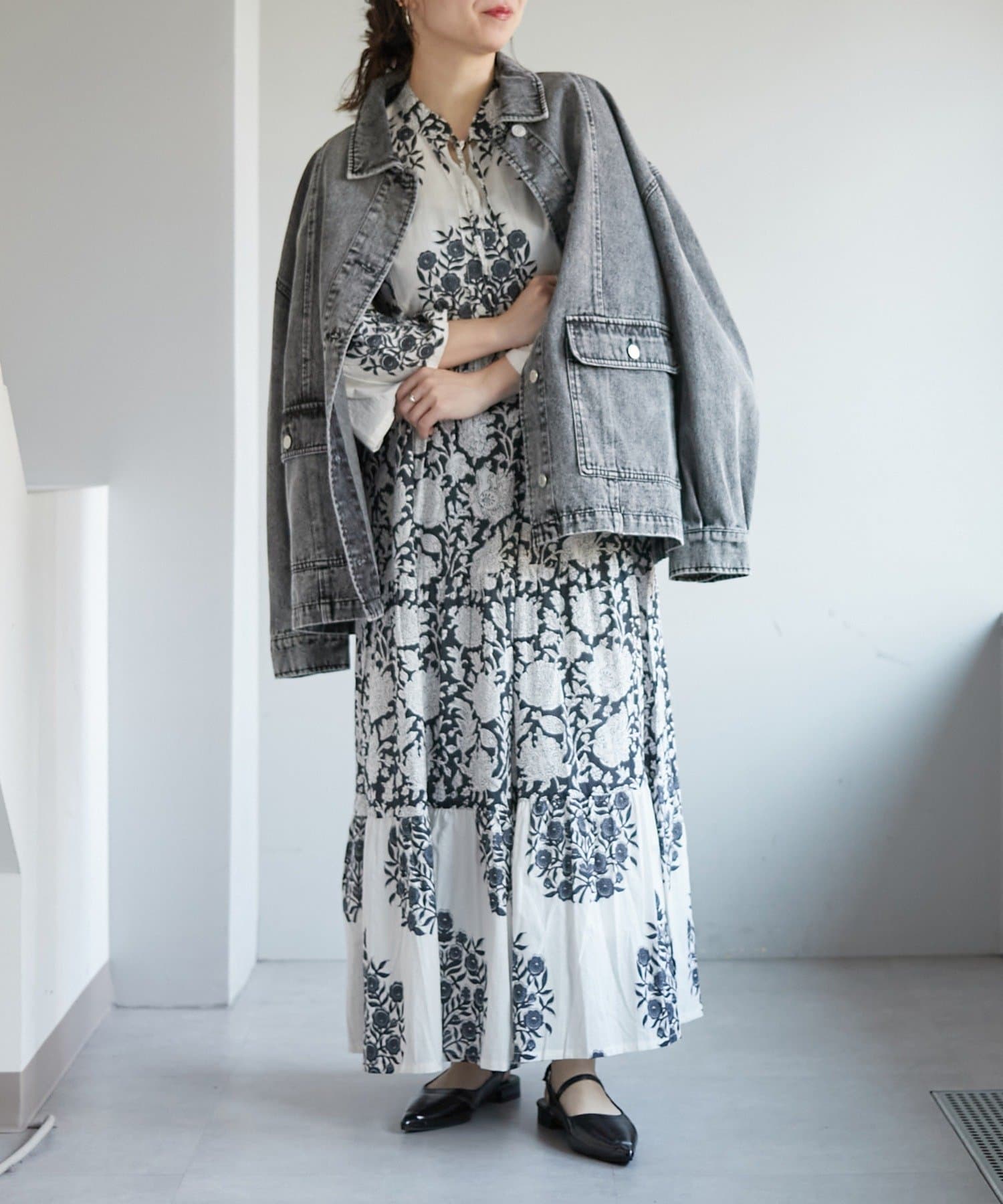 NICE CLAUP / OLIVE des OLIVE OUTLET(ナイスクラップ  / オリーブ デ オリーブ アウトレット) 【春の始まりはデニムから！】【WEB限定】デニムBigジャケット
