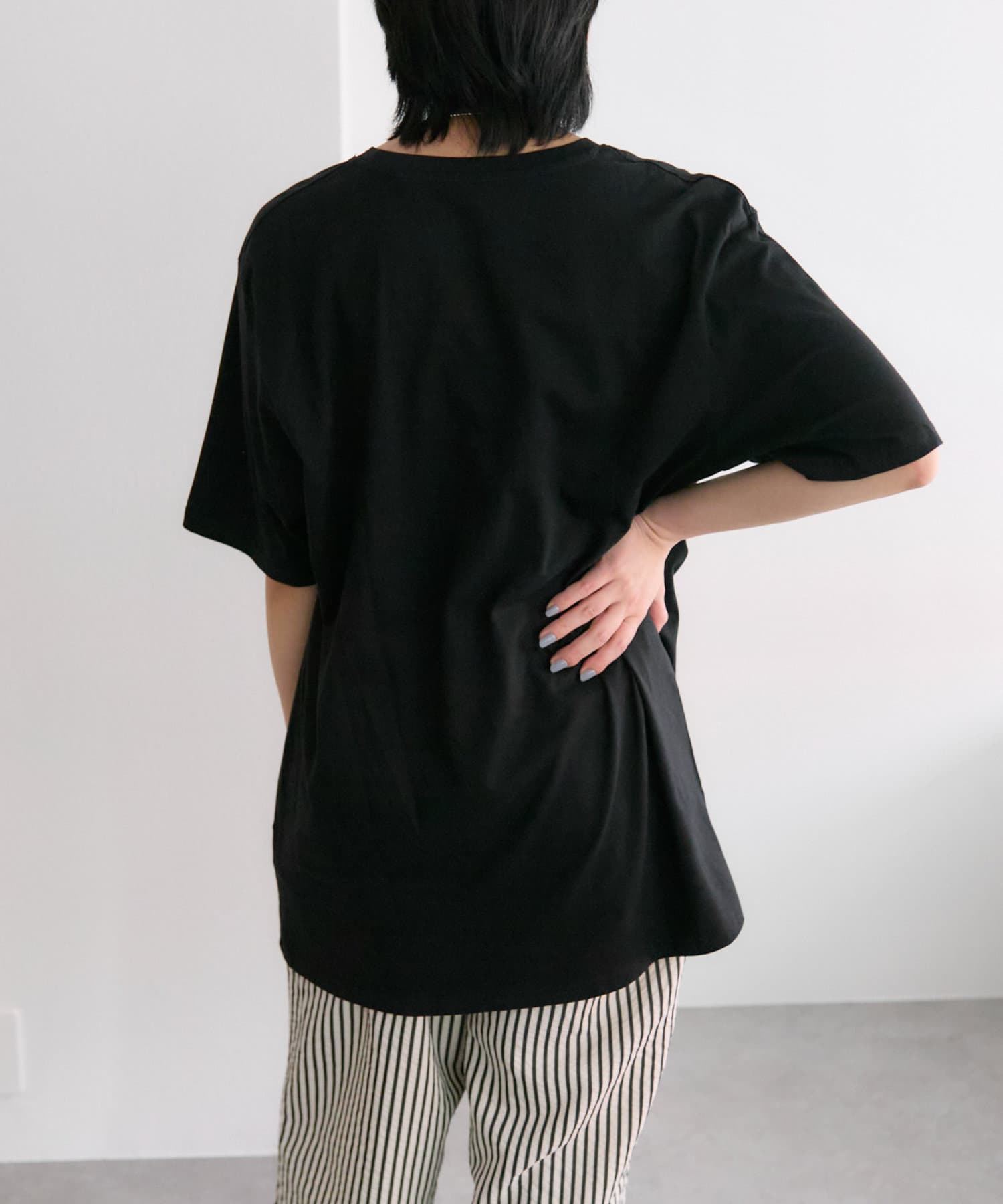 ear PAPILLONNER(イア パピヨネ) 【ROCK OFF（ロックオフ）】THE BEATLES（ビートルズ）/LOGO&APPLE/ロックプリントTシャツ