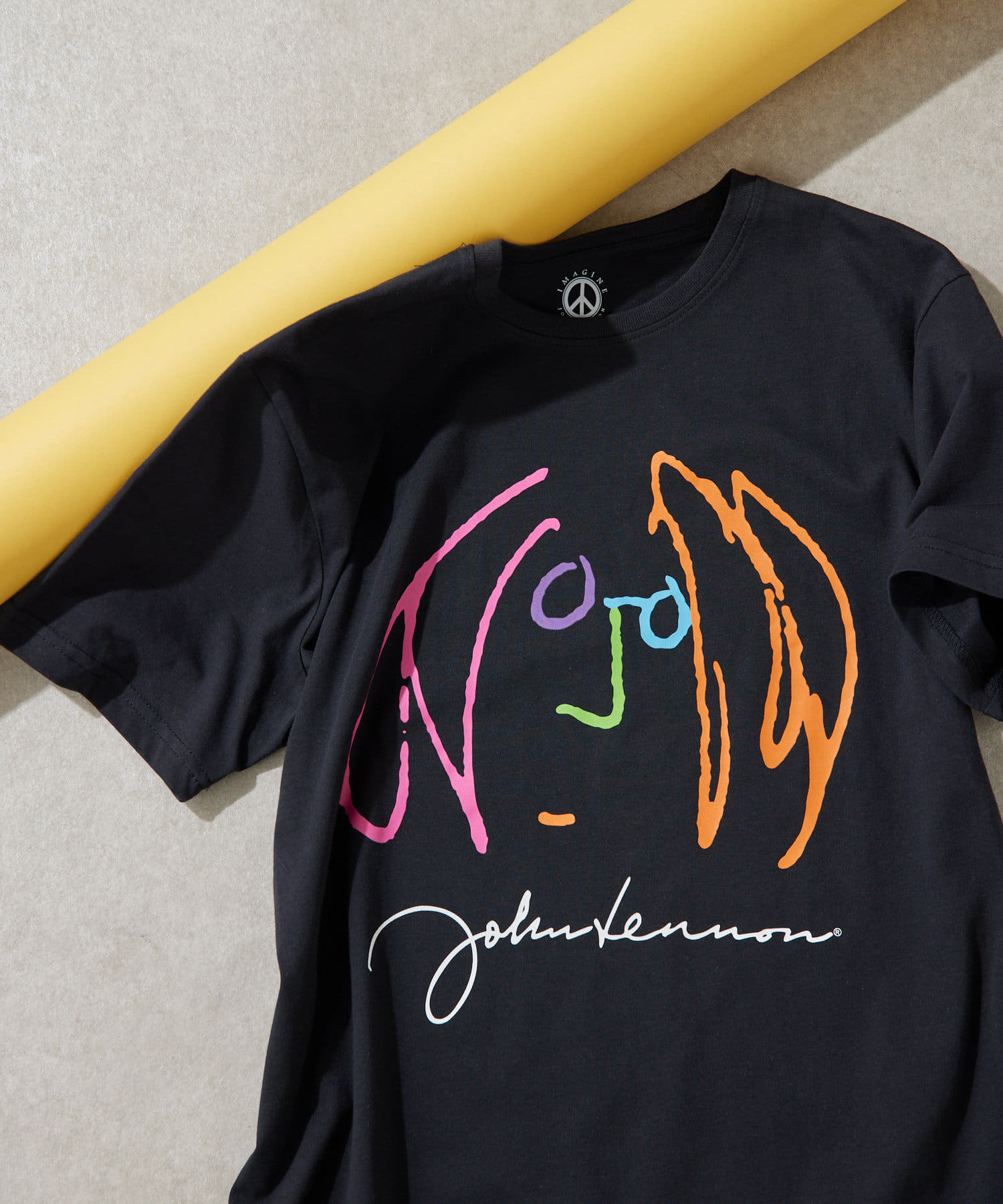 ear PAPILLONNER(イア パピヨネ) 【ROCK OFF（ロックオフ）】JOHN LENNON（ジョンレノン）/SELF PORTRAIT FULL COLOUR/プリントTシャツ