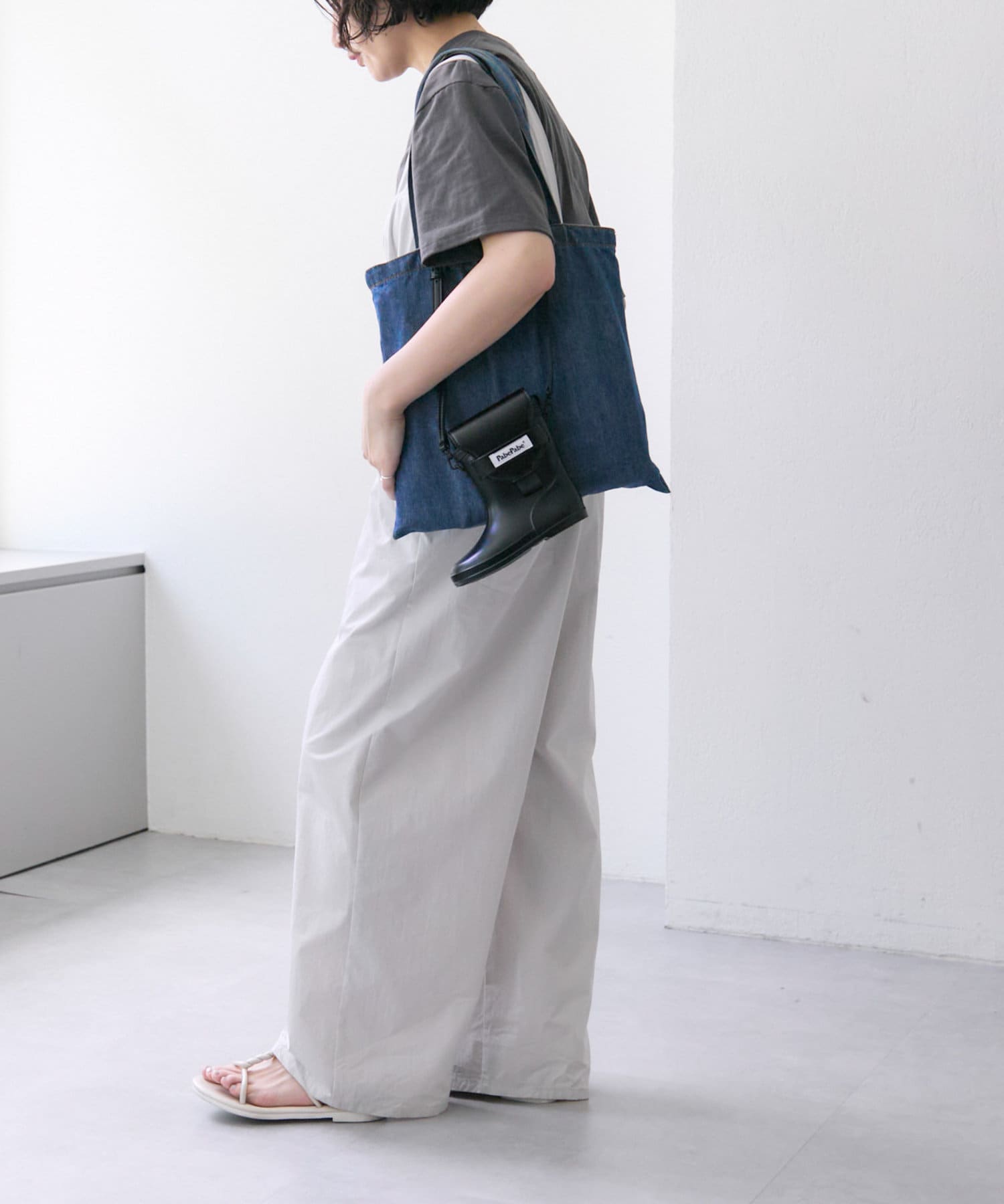 ear PAPILLONNER(イア パピヨネ) 【Pabe Pabe（パべパべ）】Rainboot phone bag/レインブーツ フォンバッグ