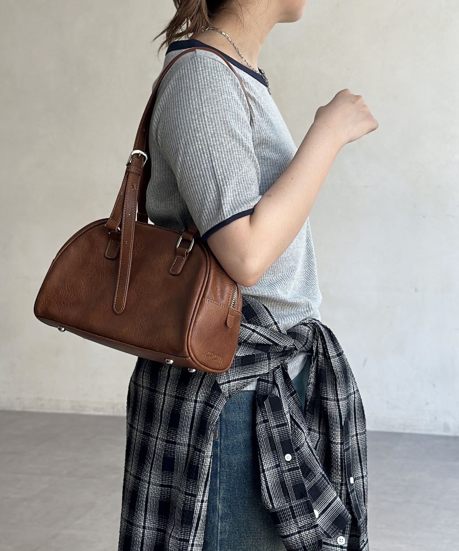 CPCM(シーピーシーエム) 【U.S. POLO ASSN.】クルーネック半袖リブT