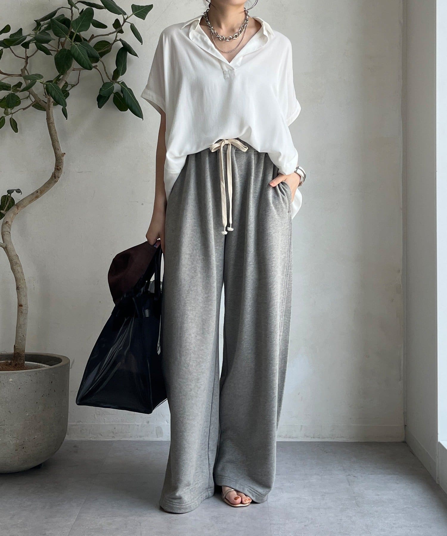 ⚪elleppa様おまとめ品です⚪ リヨセルツイルスキッパーシャツ | DOUDOU(ドゥドゥ)レディース