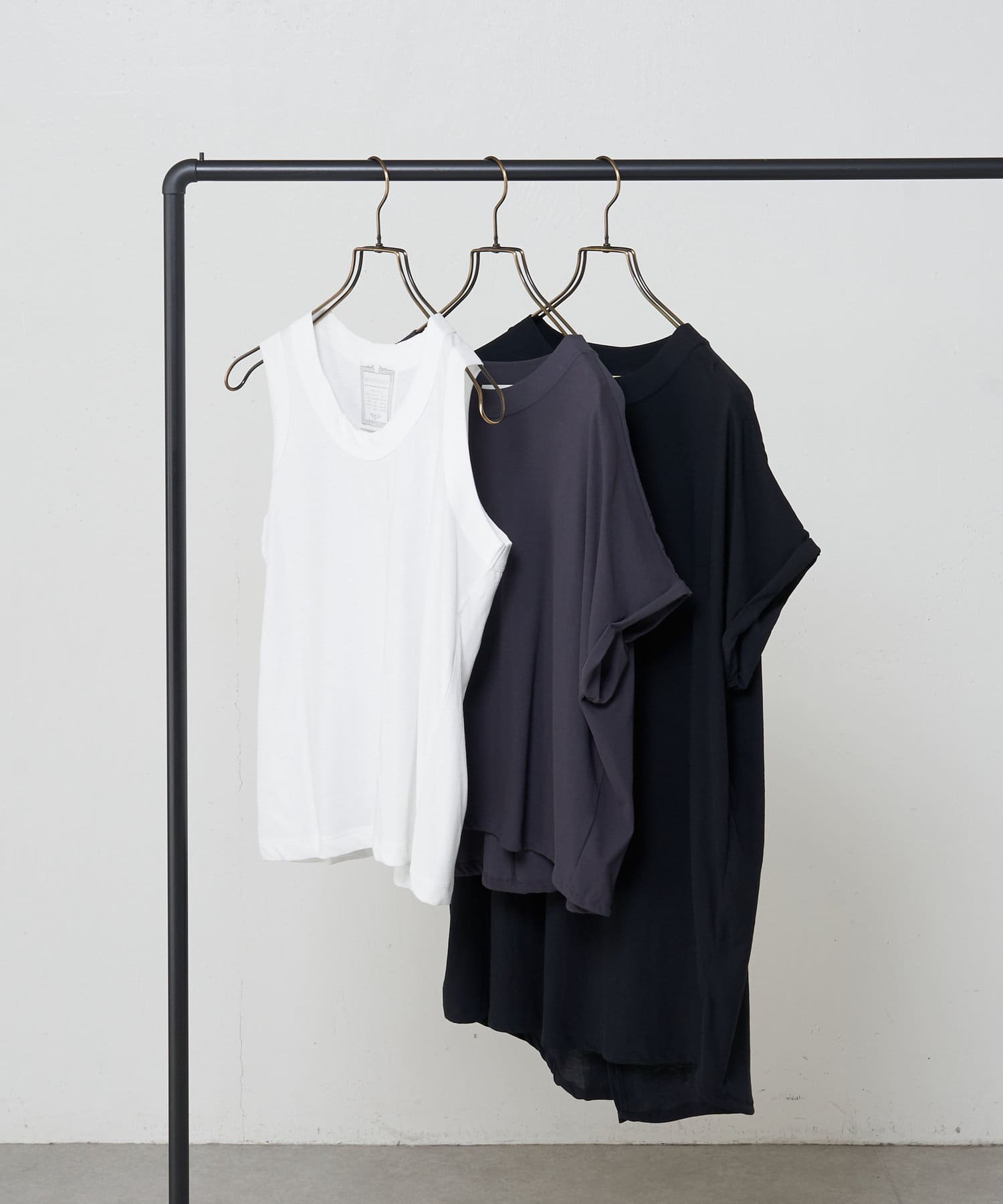 【ビアズリー】強撚さらっとTee ビアズリー BEARDSLEY 強撚さらっとTee （gray） - ファッション