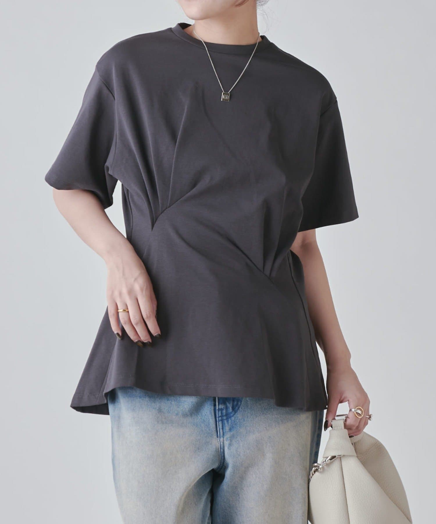 Lui's(ルイス) ウエストタックデザインTEE