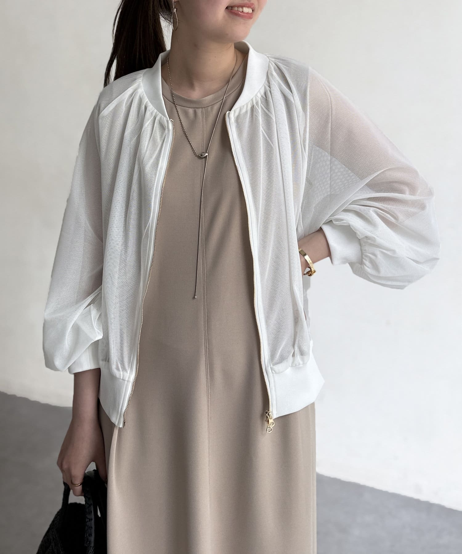 メッシュブルゾン | Chez toi(シェトワ)レディース | PAL CLOSET