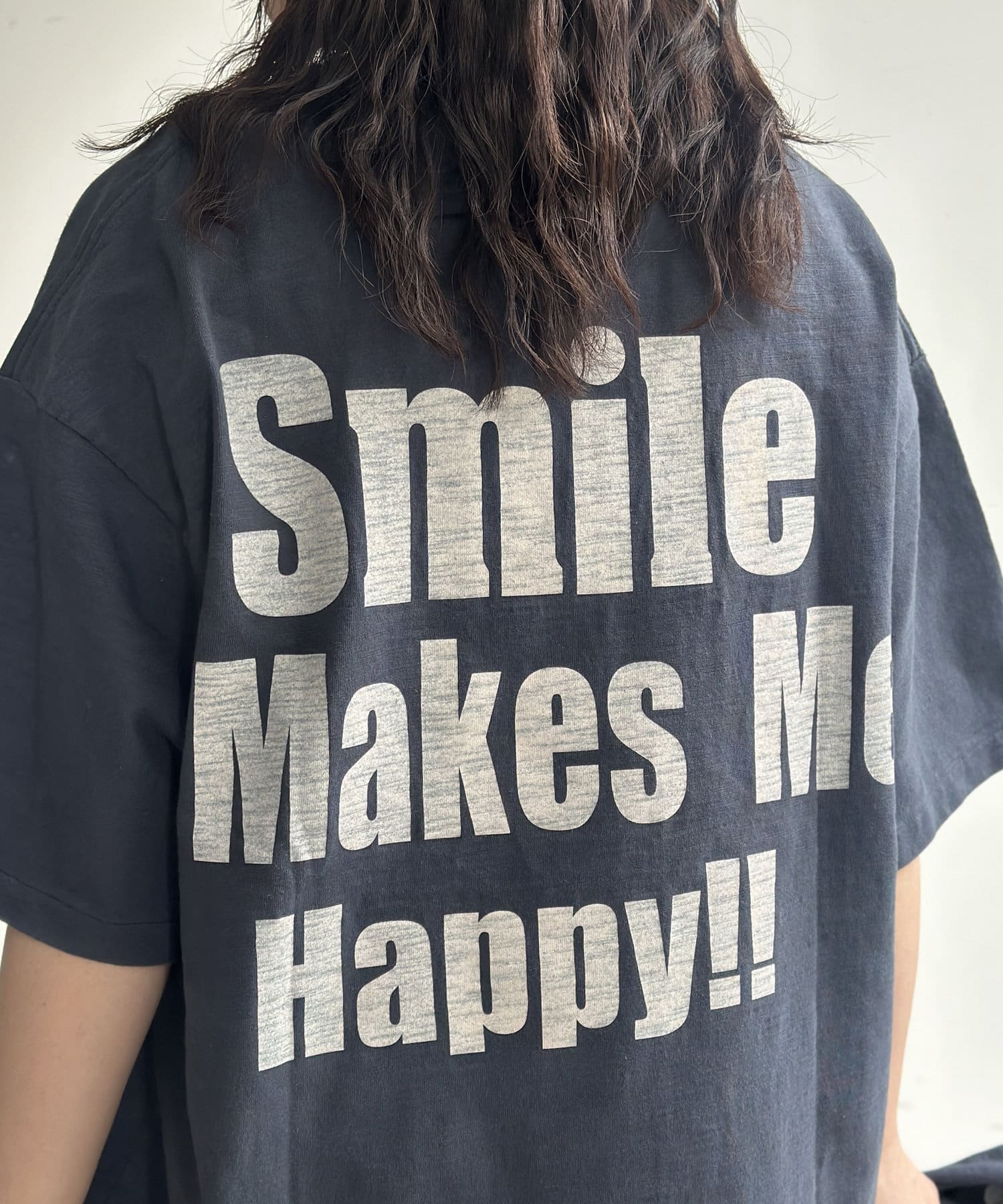 CPCM(シーピーシーエム) スマイリースラブTシャツ