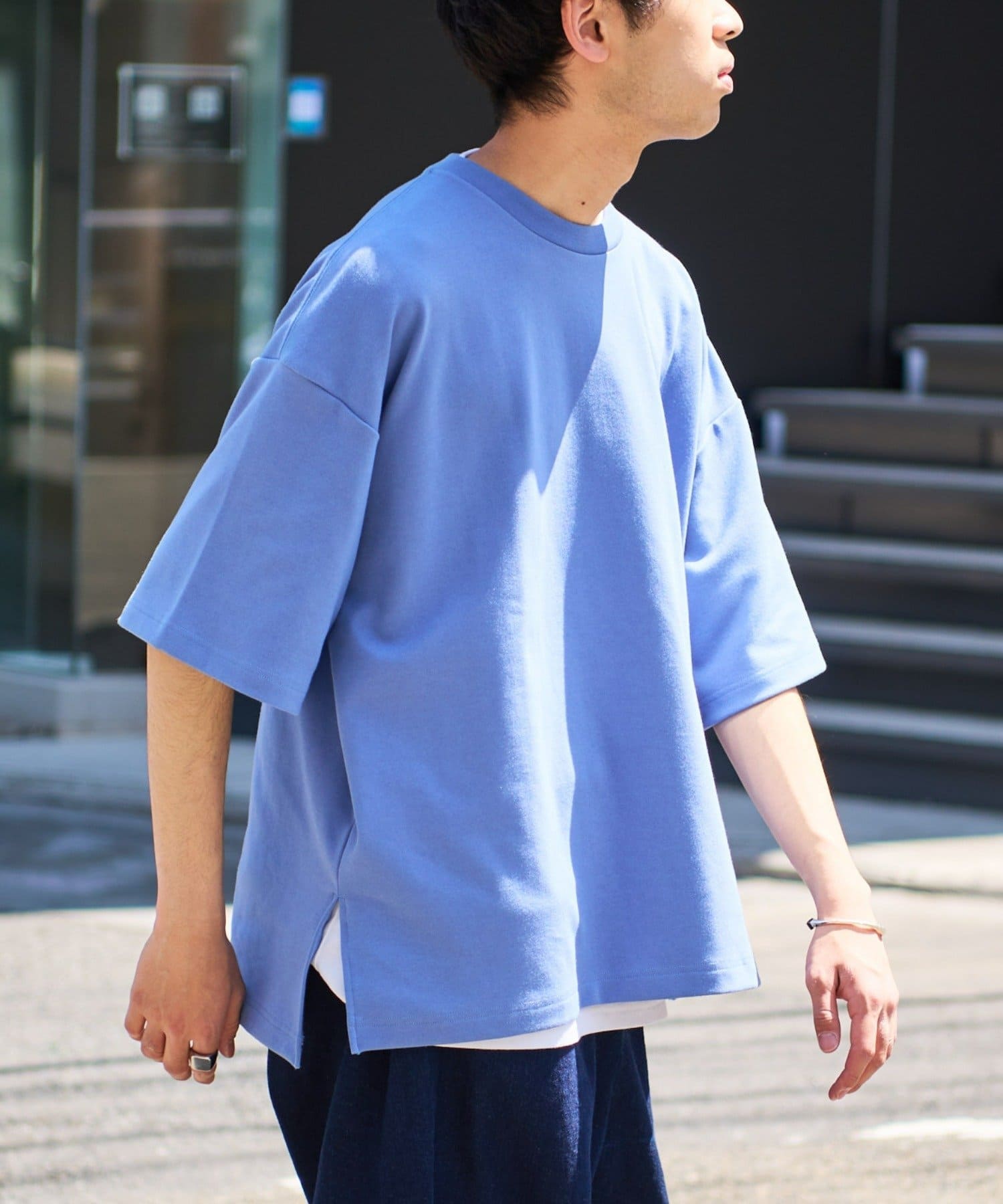 CIAOPANIC TYPY】ポンチハイカウントビッグシルエットTee