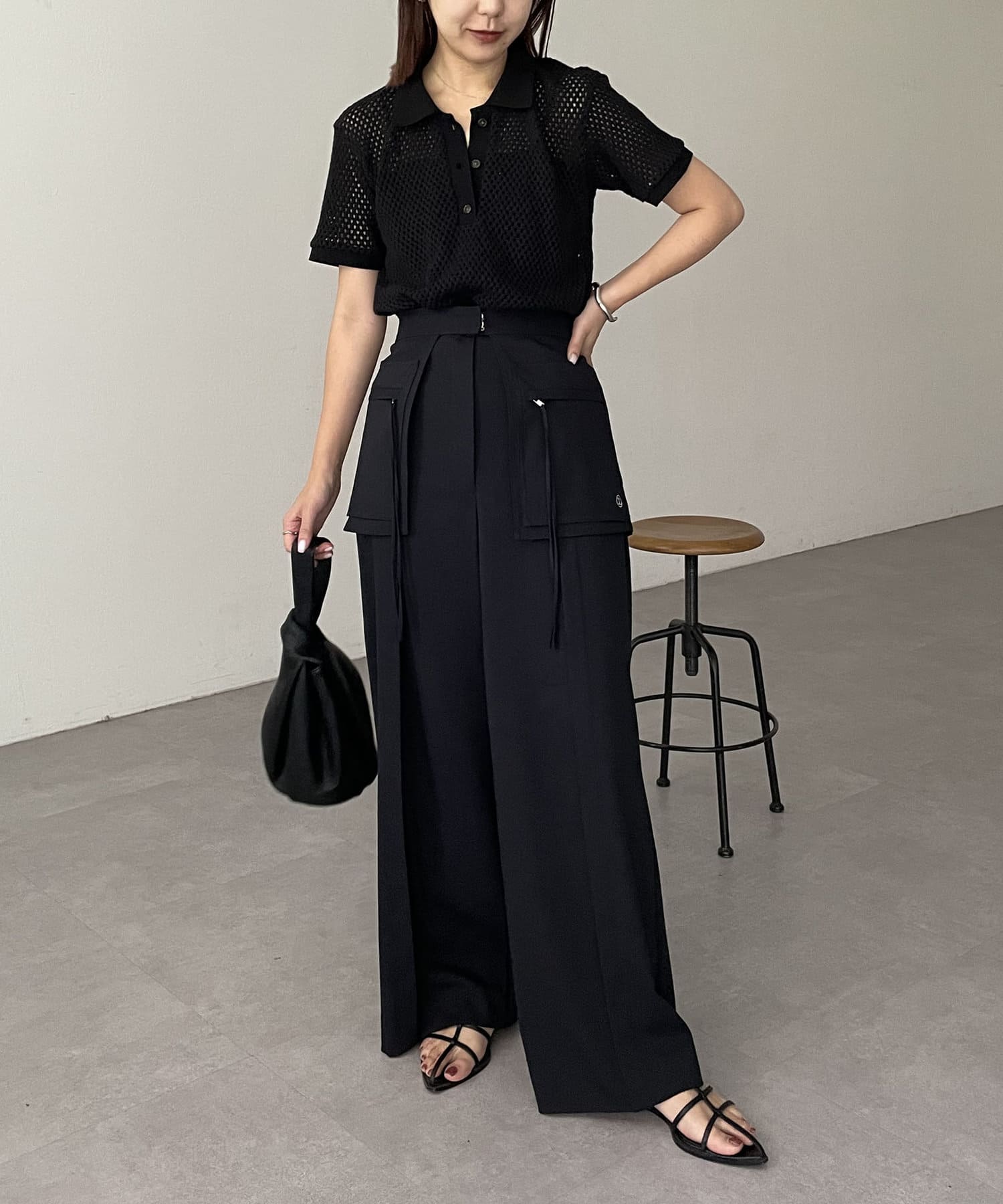 OUTLET(アウトレット) 【CAPRICIEUX LE'MAGE】メッシュポロ