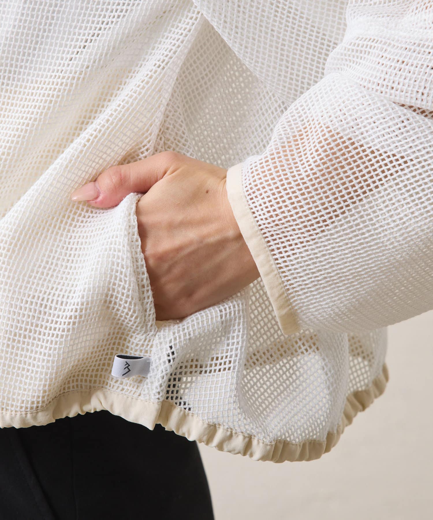 OUTLET(アウトレット) 【CIAOPANIC TYPY】メッシュブルゾン《速乾・通気性・軽量》