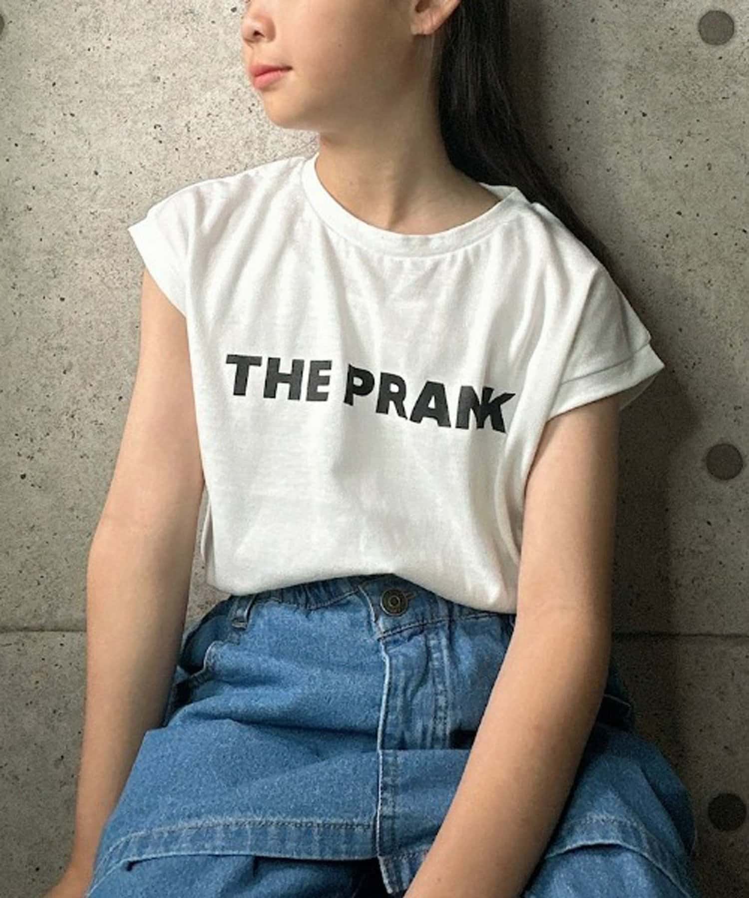 OUTLET(アウトレット) 【CIAOPANIC TYPY】【KIDS】ロゴフォトフレンチスリーブTEE