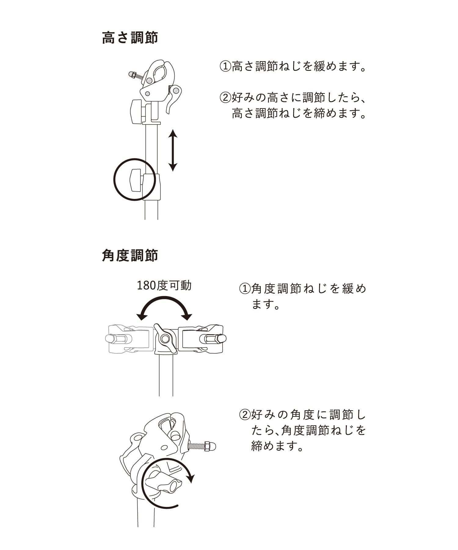 3COINS(スリーコインズ) ベビーカー用傘スタンド