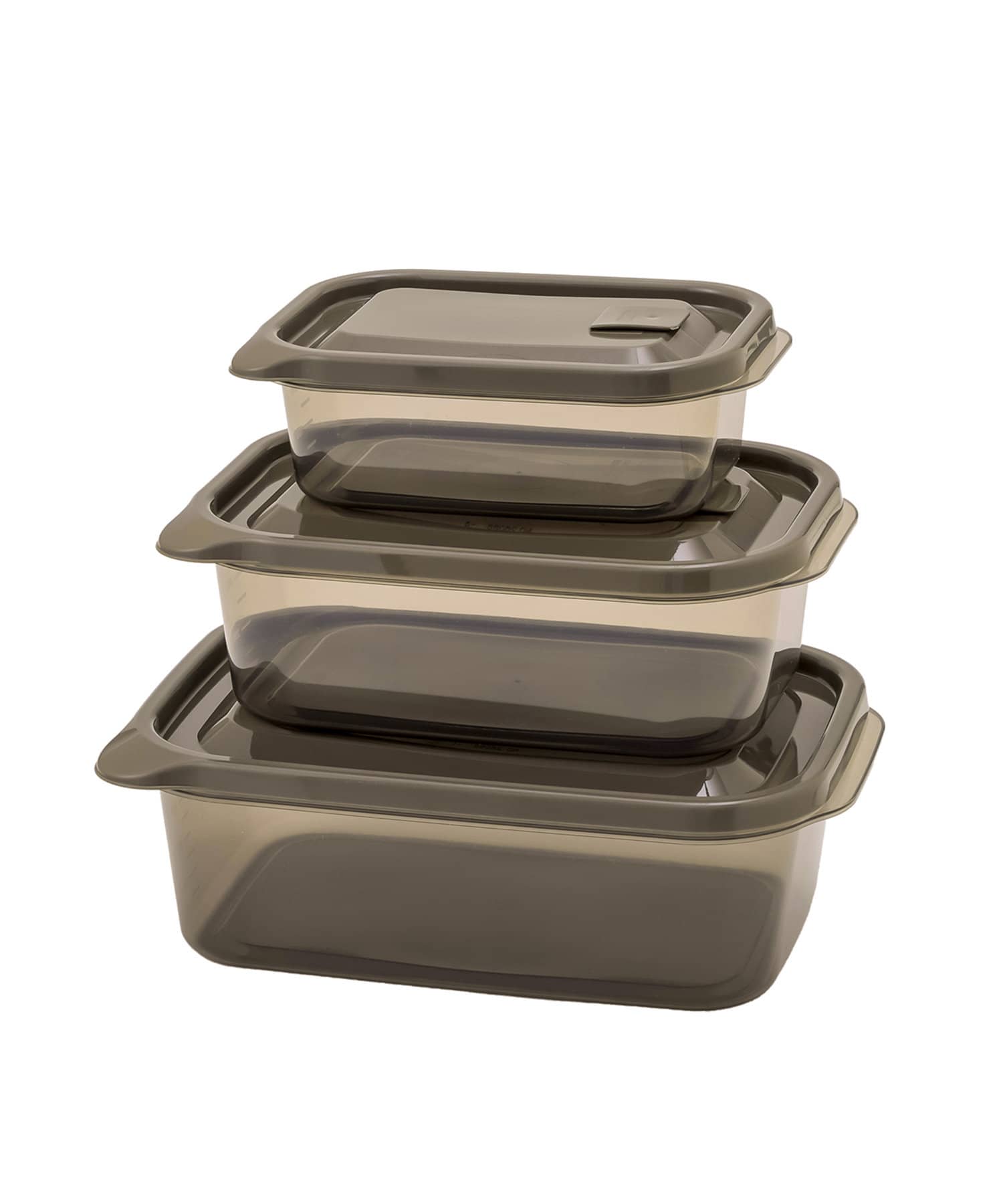 3COINS(スリーコインズ) 《冷凍・電子レンジ対応》耐熱保存容器5個セット：300ml／KITINTO