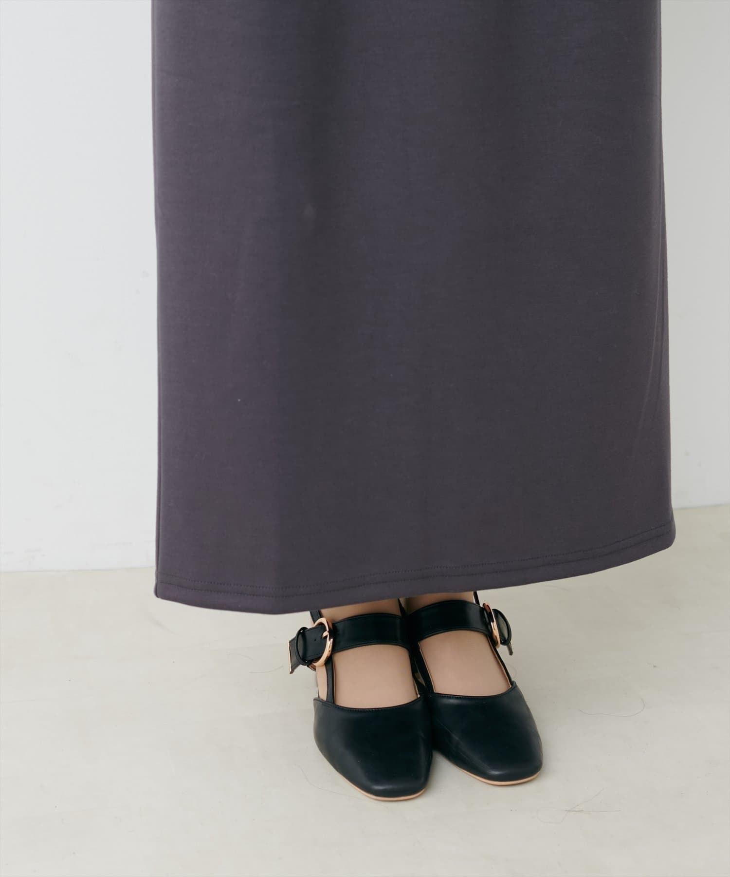 NICE CLAUP / OLIVE des OLIVE OUTLET(ナイスクラップ  / オリーブ デ オリーブ アウトレット) 【natural couture】ふわもちタイトナロースカート