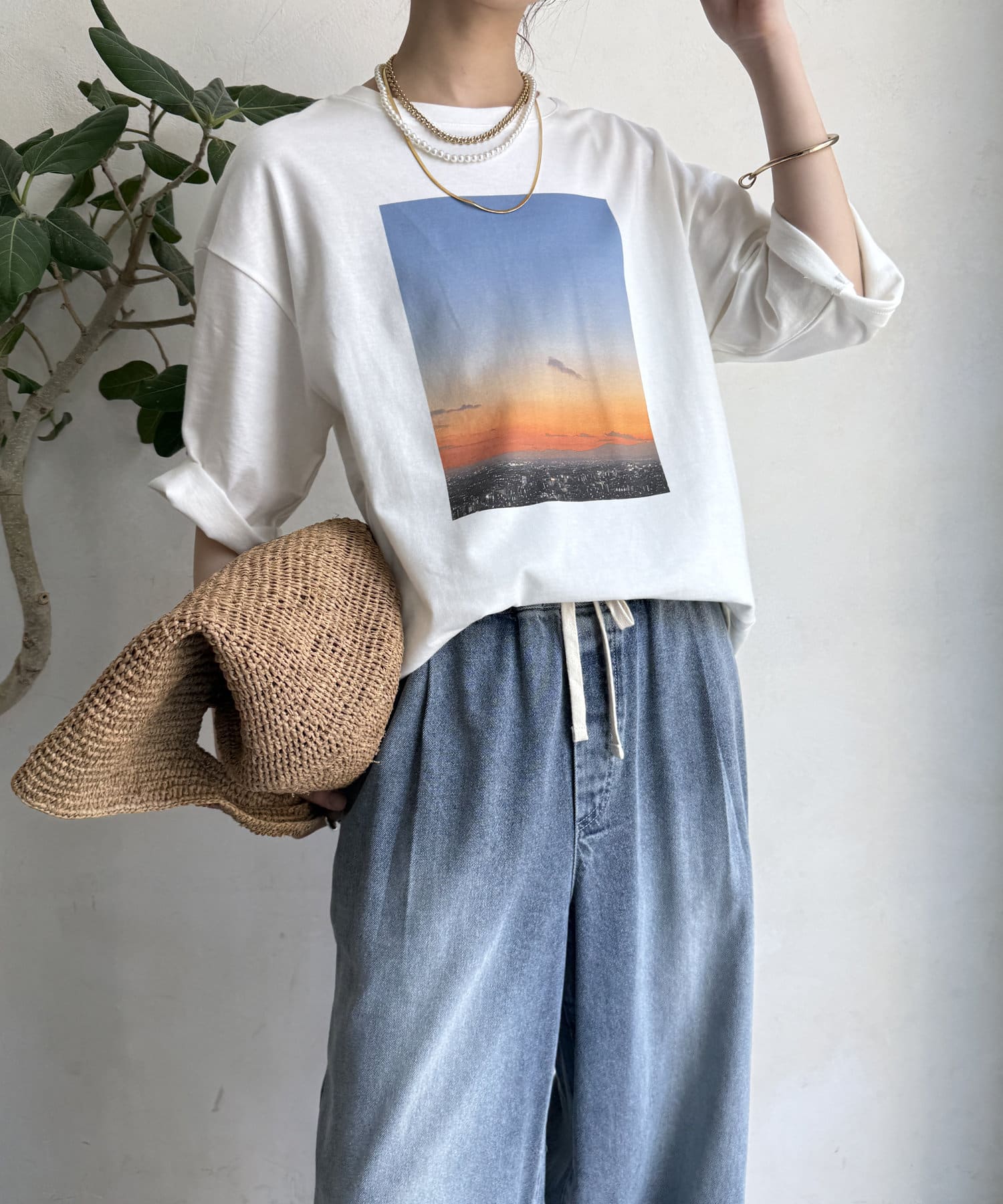 WEB限定】転写プリントTEE | DOUDOU(ドゥドゥ)レディース | PAL