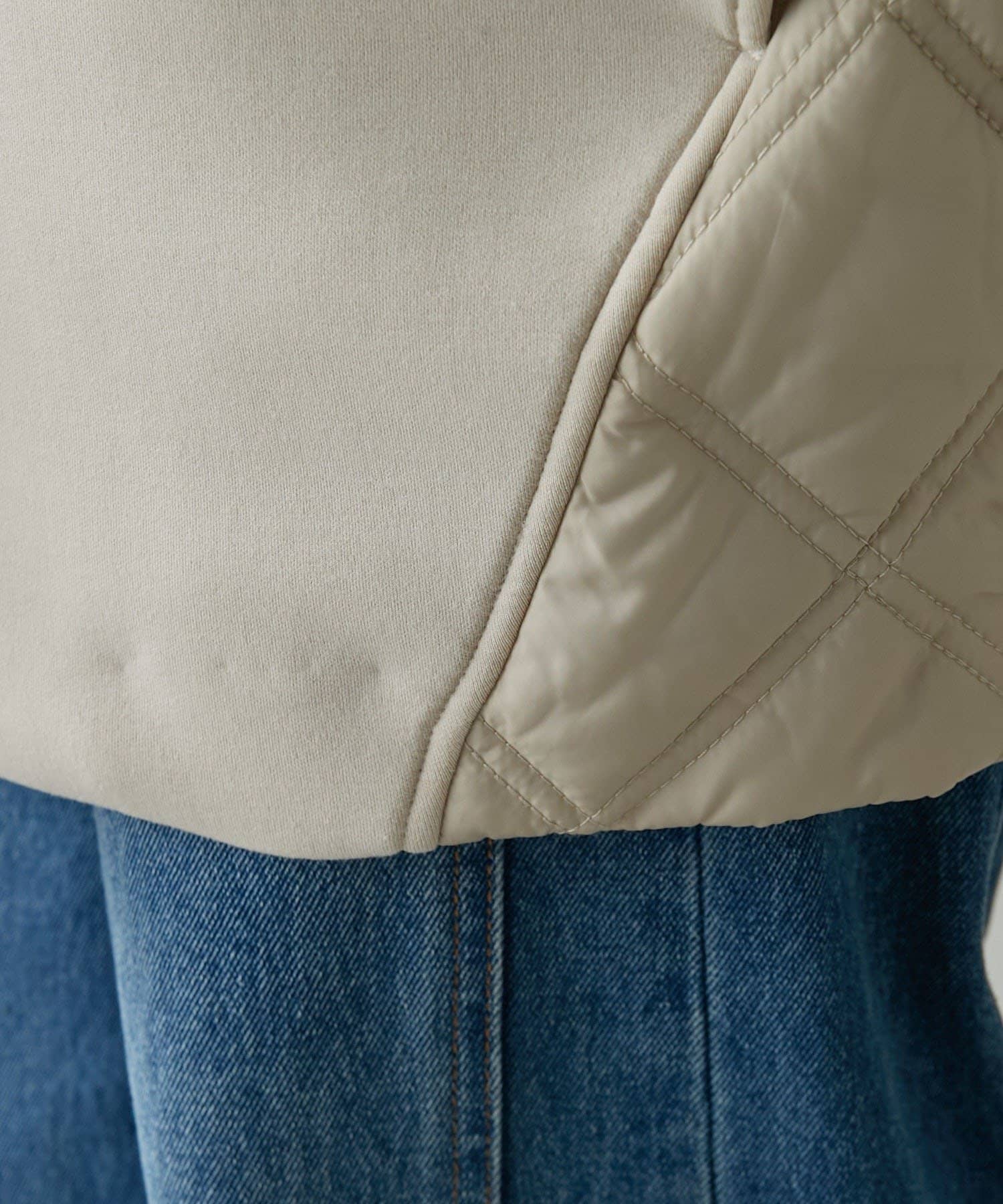 COLLAGE GALLARDAGALANTE(コラージュ ガリャルダガランテ) 【軽くて暖かい】ダンボール×キルティング スムースフィットコート