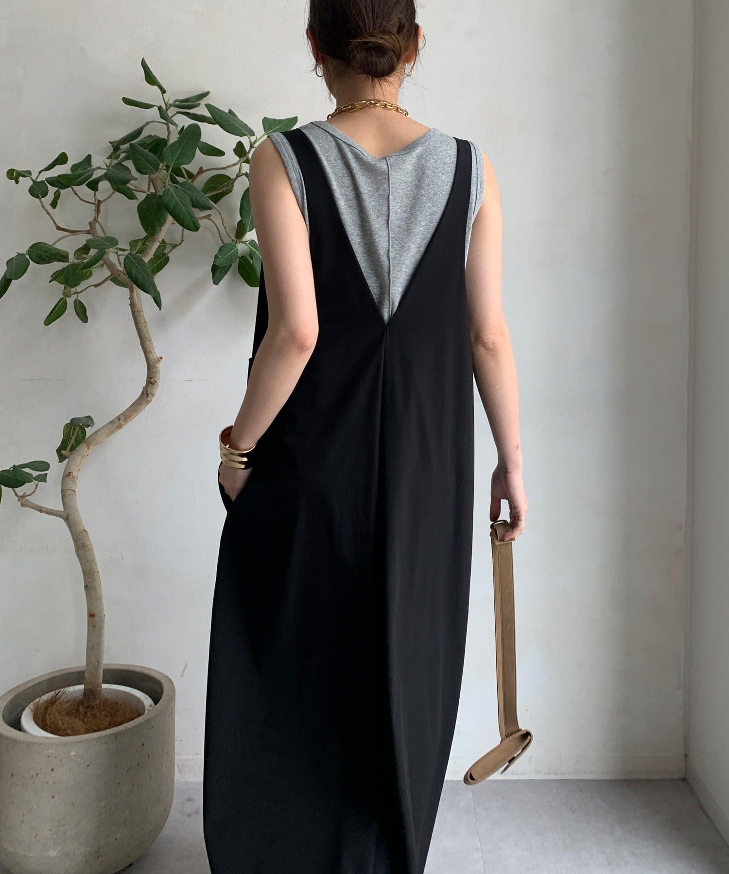 DOUDOU(ドゥドゥ) 【WEB限定】接触冷感ジャンスカ