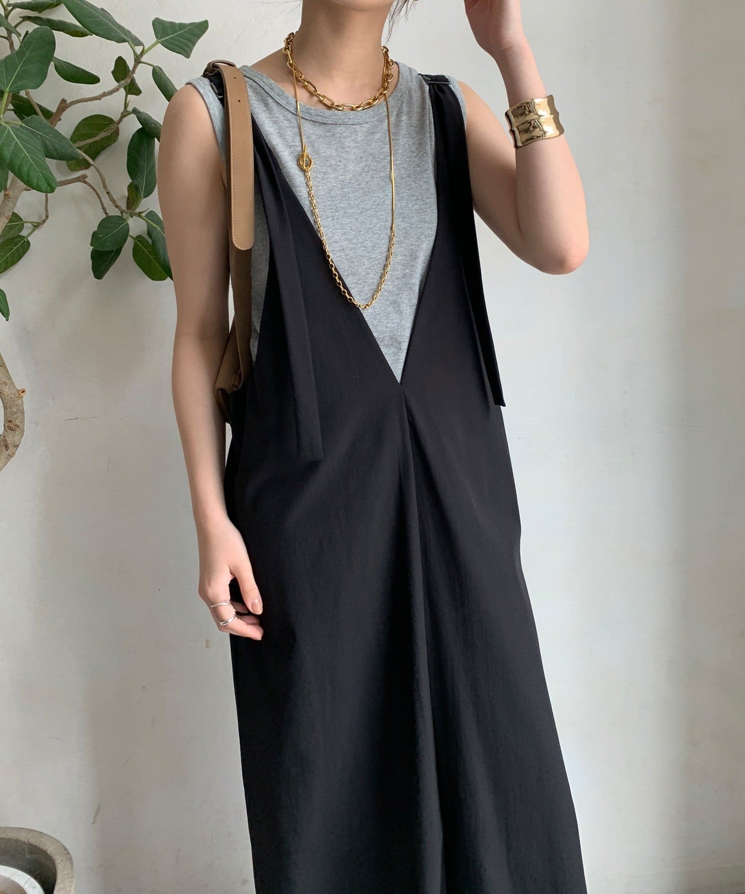 DOUDOU(ドゥドゥ) 【WEB限定】接触冷感ジャンスカ