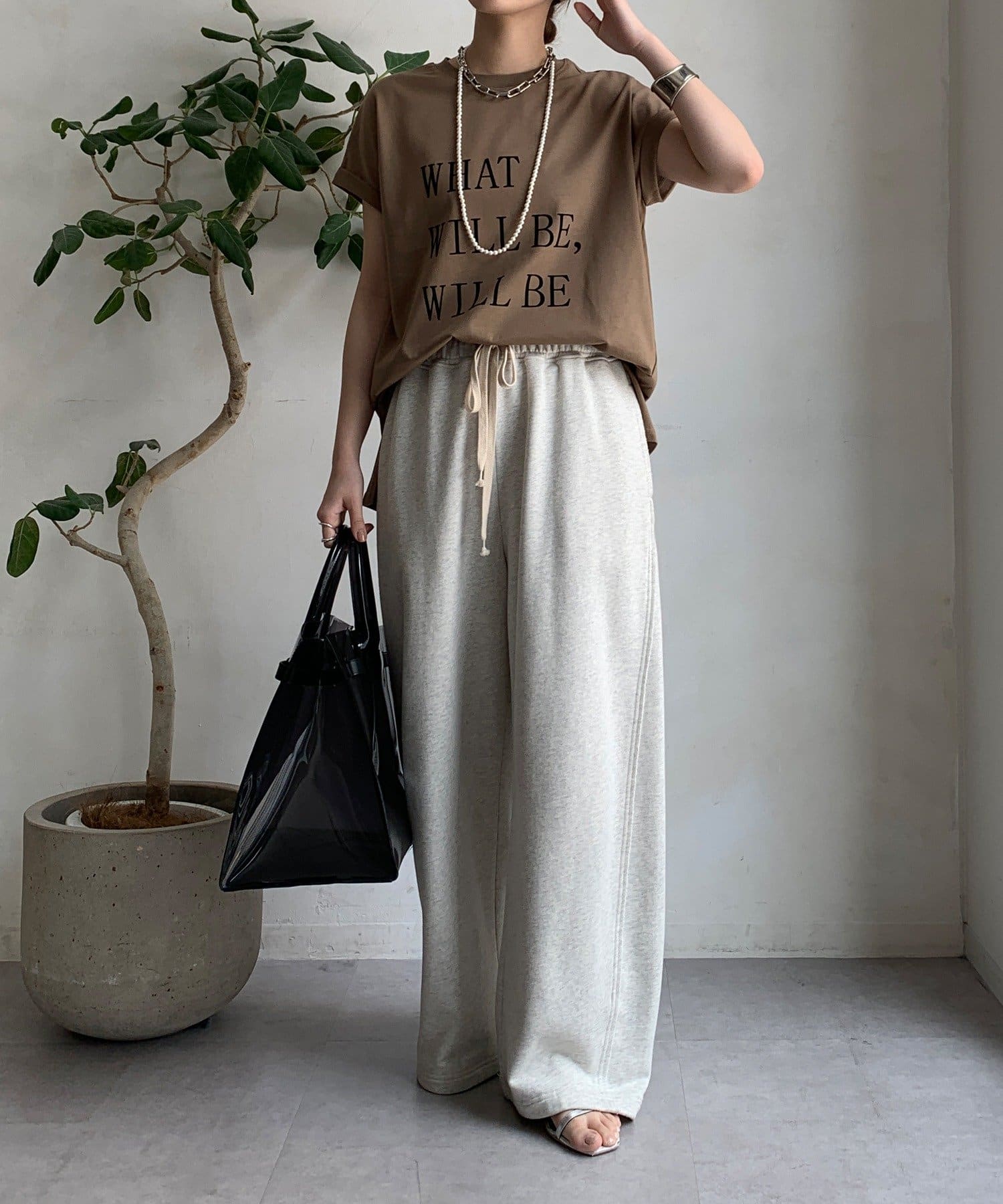 Dou Dou【WEB限定】LOGRARロゴTEE オーバーサイズ WEB限定】LOGRARロゴTEE（Tシャツ/カットソー）｜DouDou