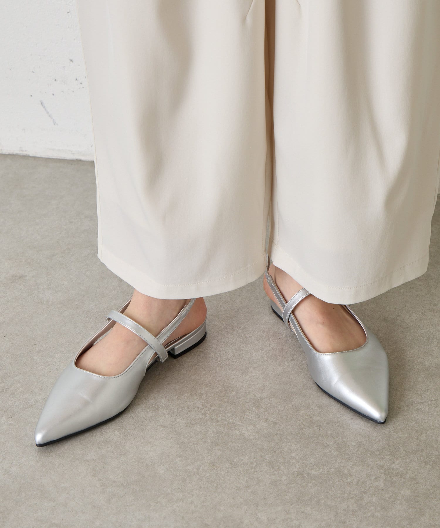 スリングバックパンプス | Jena espace merveilleux(ジェナ エスパス