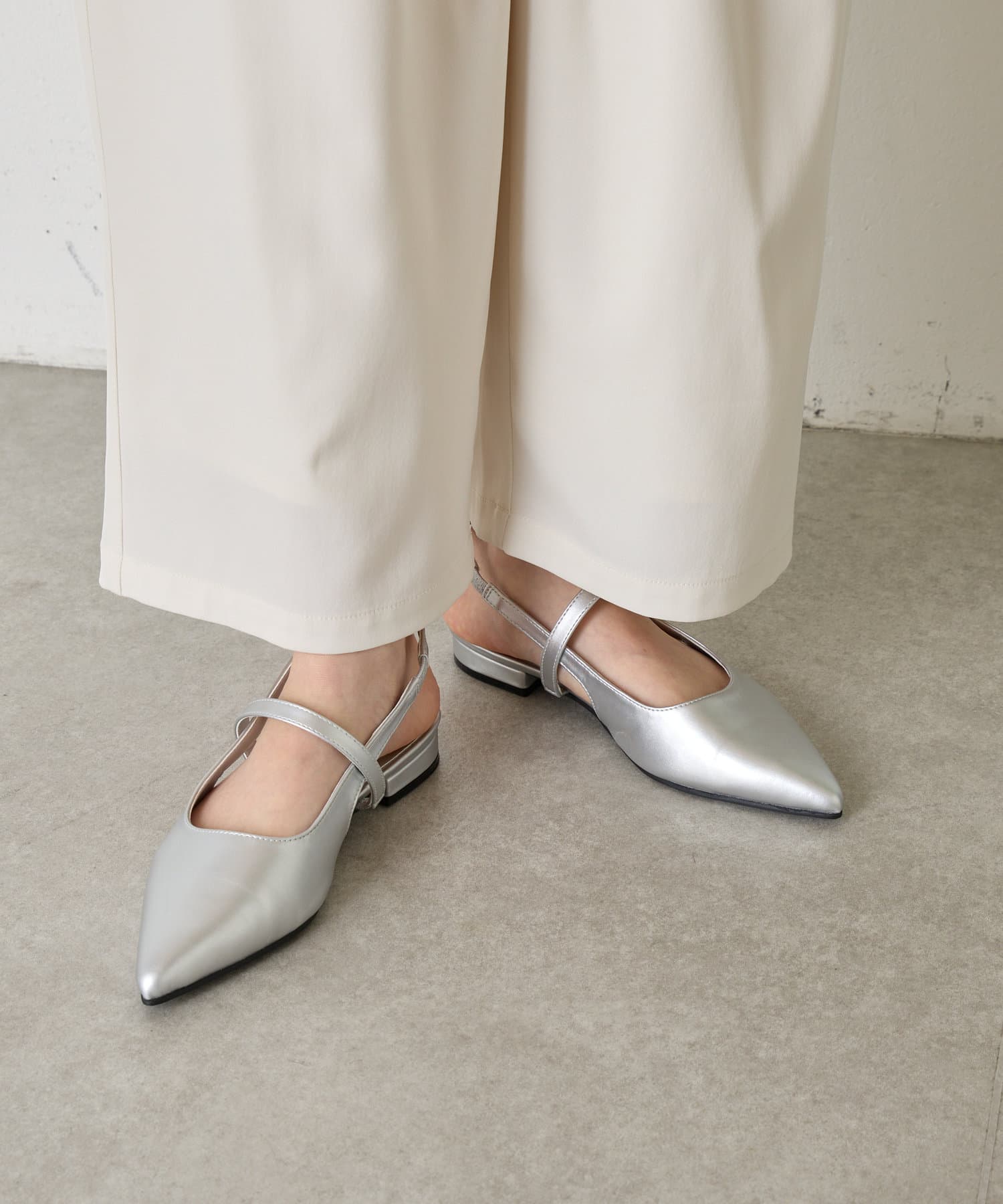 スリングバックパンプス | Jena espace merveilleux(ジェナ