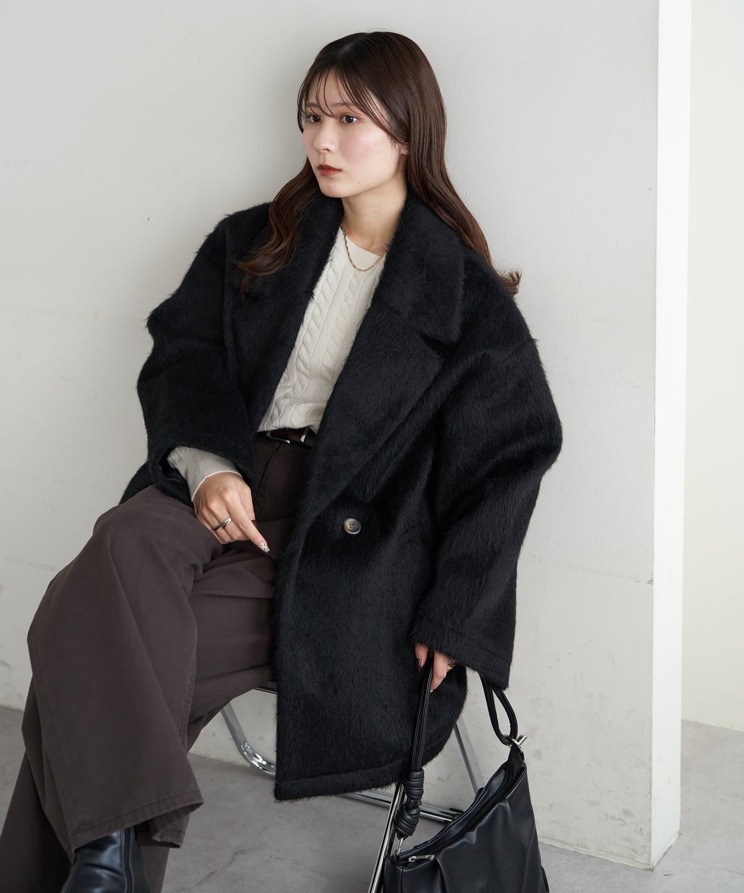 DISCOAT(ディスコート) 【ご好評につきリバイバル！/体型カバー◎/WEB限定】ダブルテーラージャケット