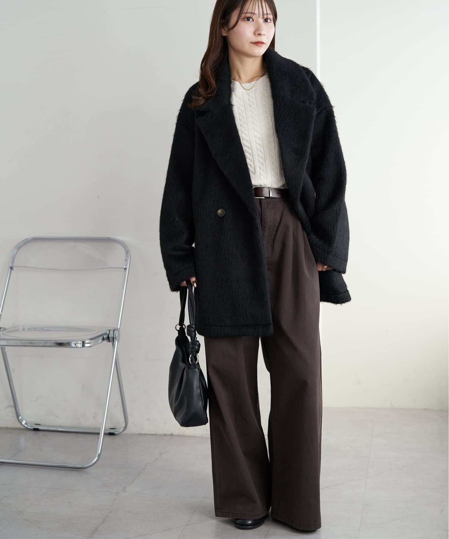 DISCOAT(ディスコート) 【ご好評につきリバイバル！/体型カバー◎/WEB限定】ダブルテーラージャケット