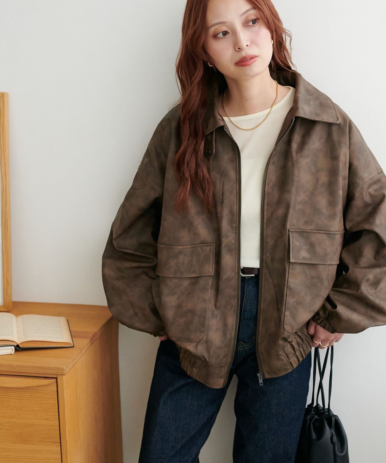 羊革ブルゾン 新入荷】CHAPAL（シャパル） フランス製 G1タイプ ブルゾン 羊革