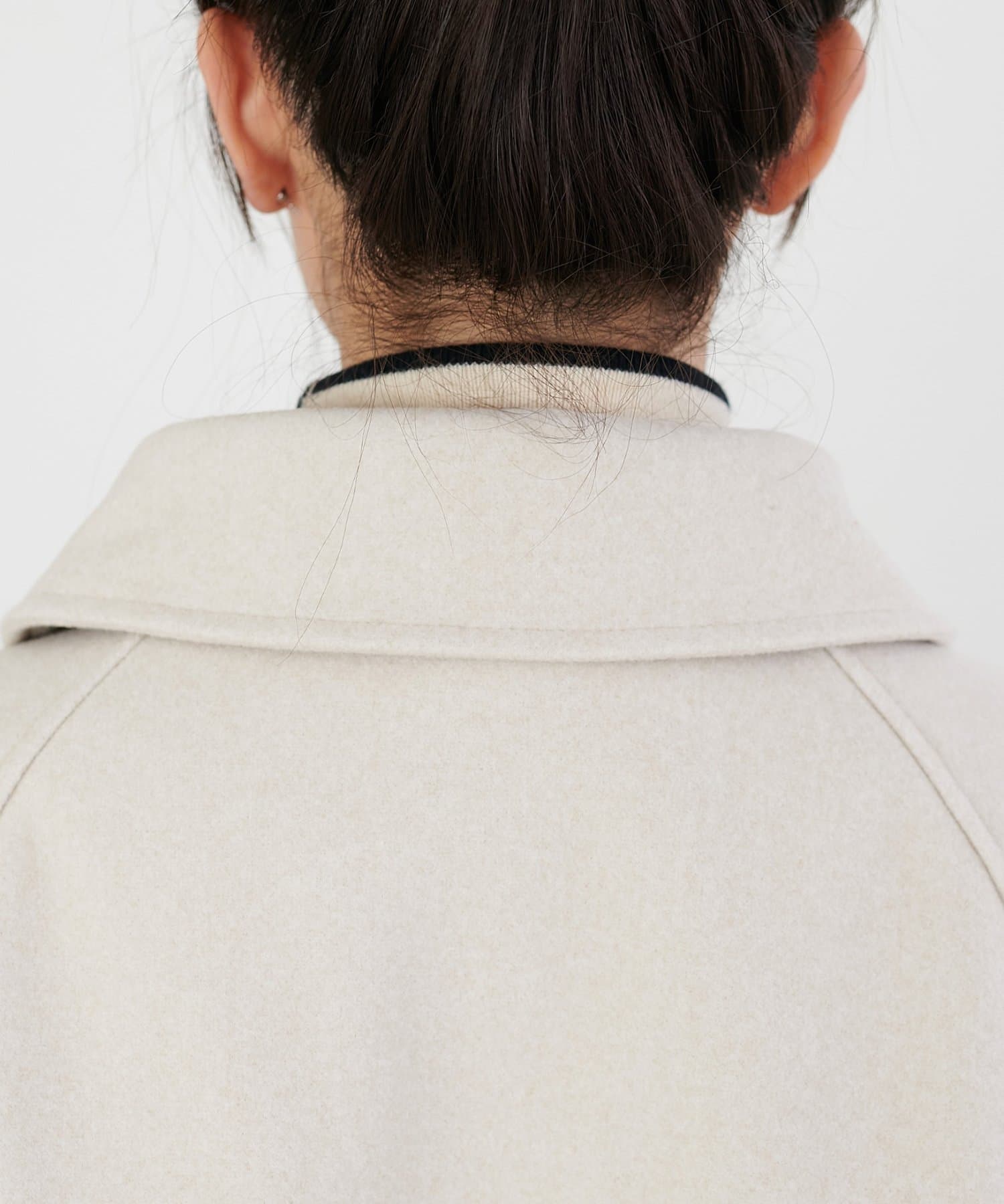 DISCOAT(ディスコート) 【体型カバー/ベルト付き/6色展開】2WAYカラーミドルコート《WEB限定》