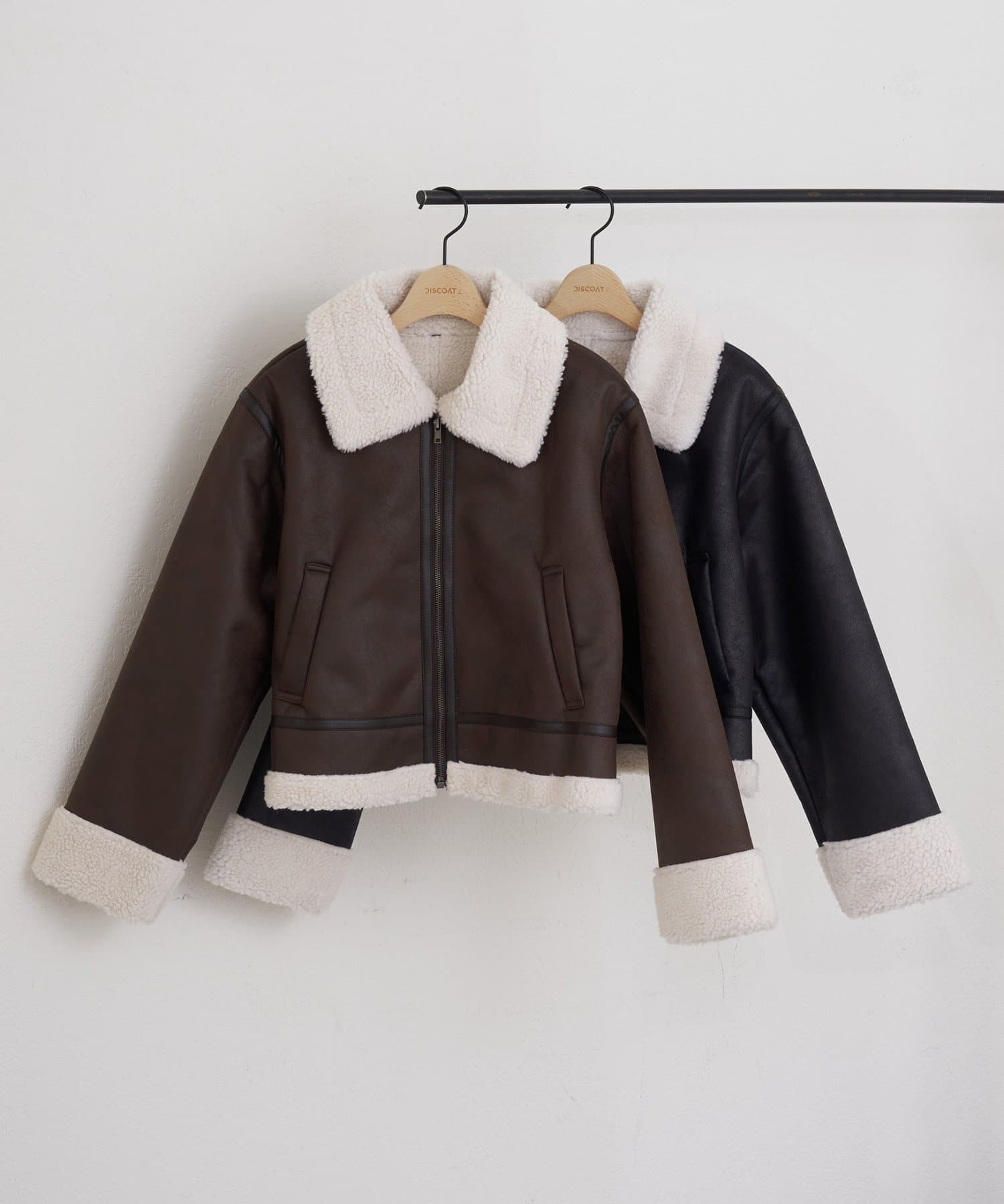DISCOAT(ディスコート) 【防寒アウター/WEB限定】フライトジャケット