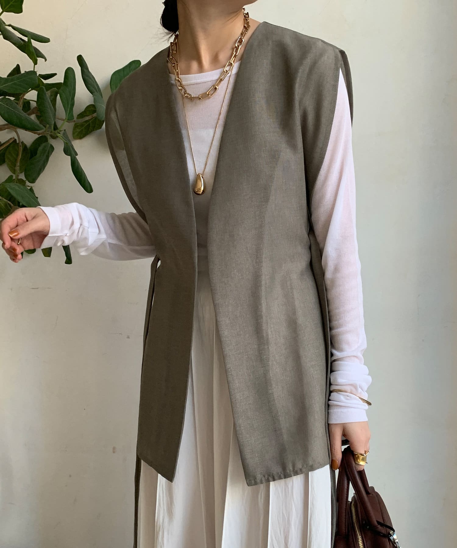 OUTLET(アウトレット) 【DouDou】シアーテレコロンTEE