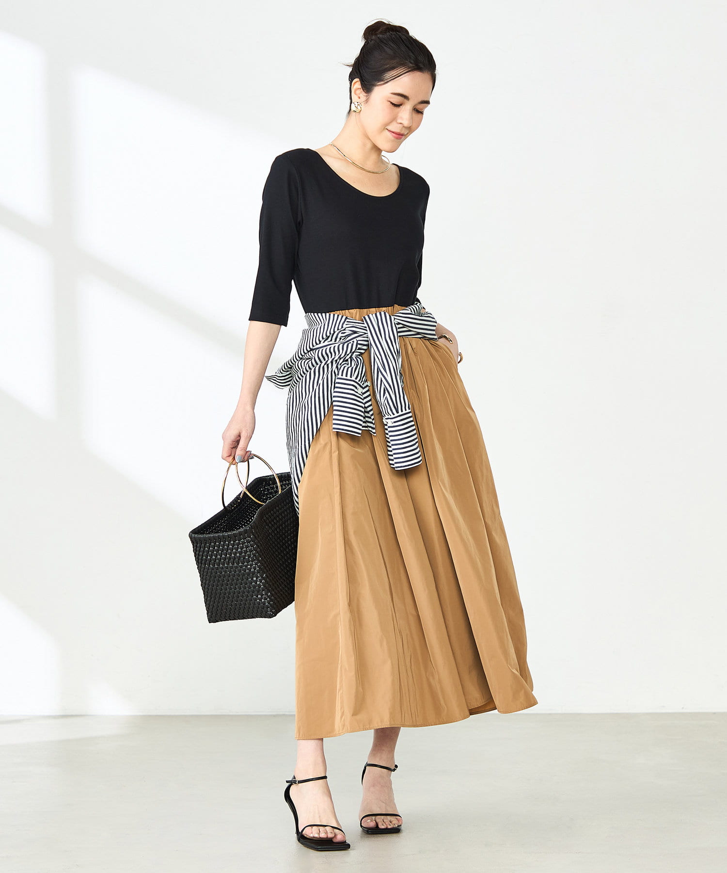 NOLLEY'S(ノーリーズ) ◇【WEB限定】ウォッシャブル2WAYドッキングワンピース