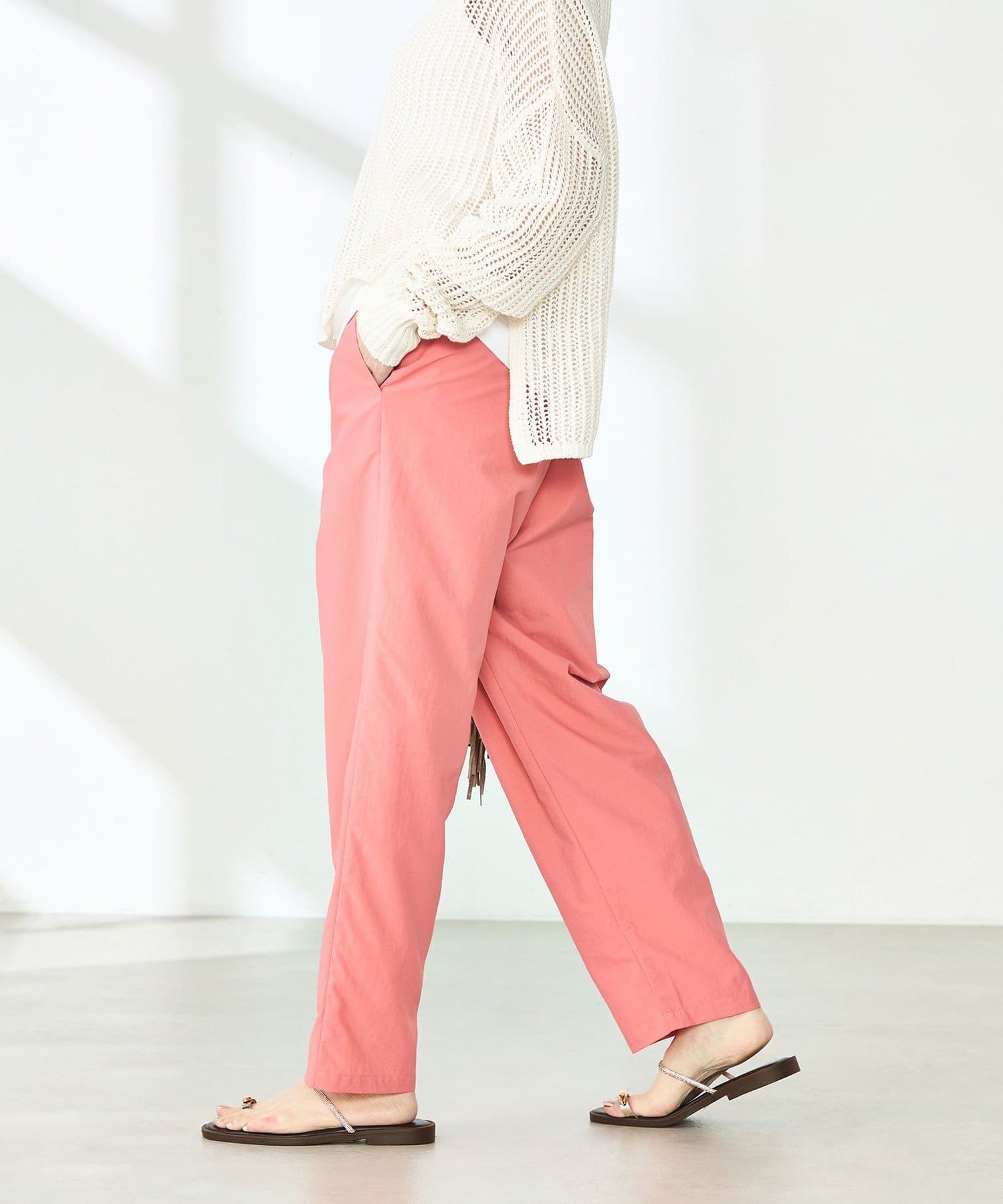 ◇25SS◇2nd NOLLEY'S◆Point・定番人気の撥水素材パンツが今年はNEWシルエットで登場！・撥水/UVカット/防シワ/接触冷感/マシンウォッシャブル/ノーアイロンの高機能素材