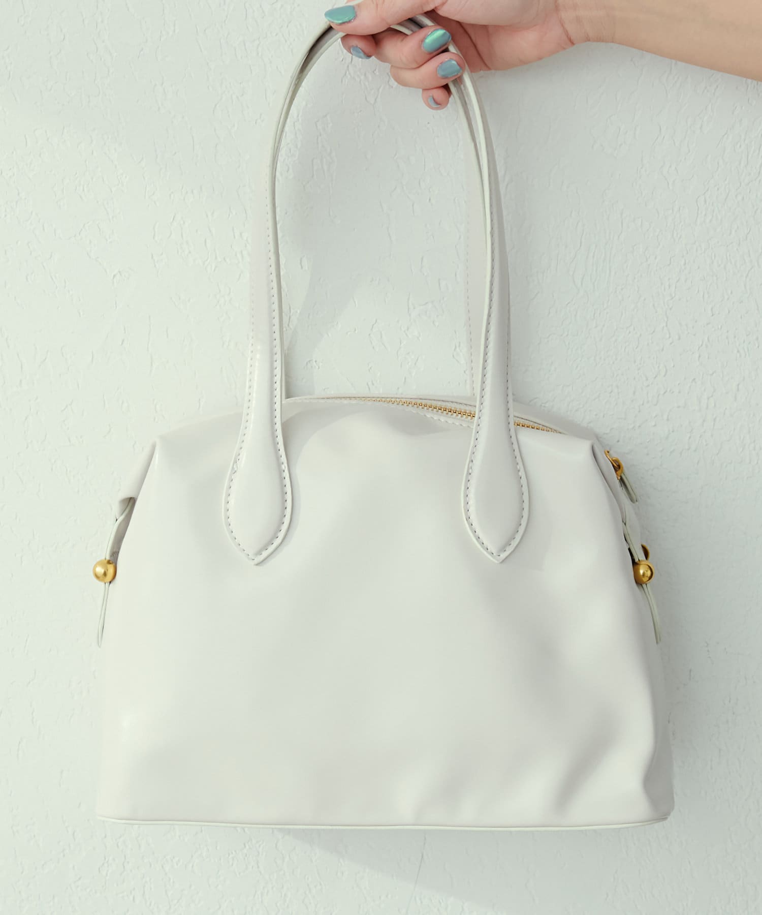 NICE CLAUP / OLIVE des OLIVE OUTLET(ナイスクラップ  / オリーブ デ オリーブ アウトレット) 【natural couture】ミドルボストンバッグ