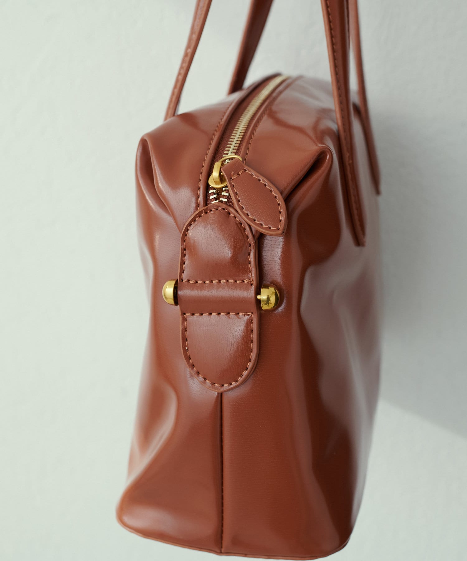 NICE CLAUP / OLIVE des OLIVE OUTLET(ナイスクラップ  / オリーブ デ オリーブ アウトレット) 【natural couture】ミドルボストンバッグ