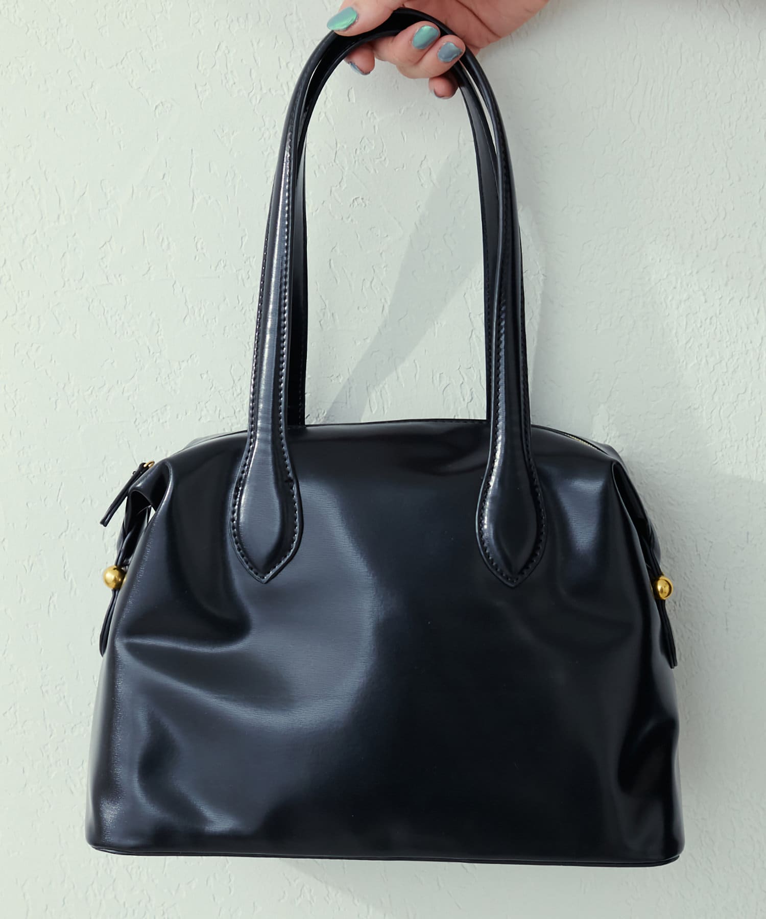 NICE CLAUP / OLIVE des OLIVE OUTLET(ナイスクラップ  / オリーブ デ オリーブ アウトレット) 【natural couture】ミドルボストンバッグ